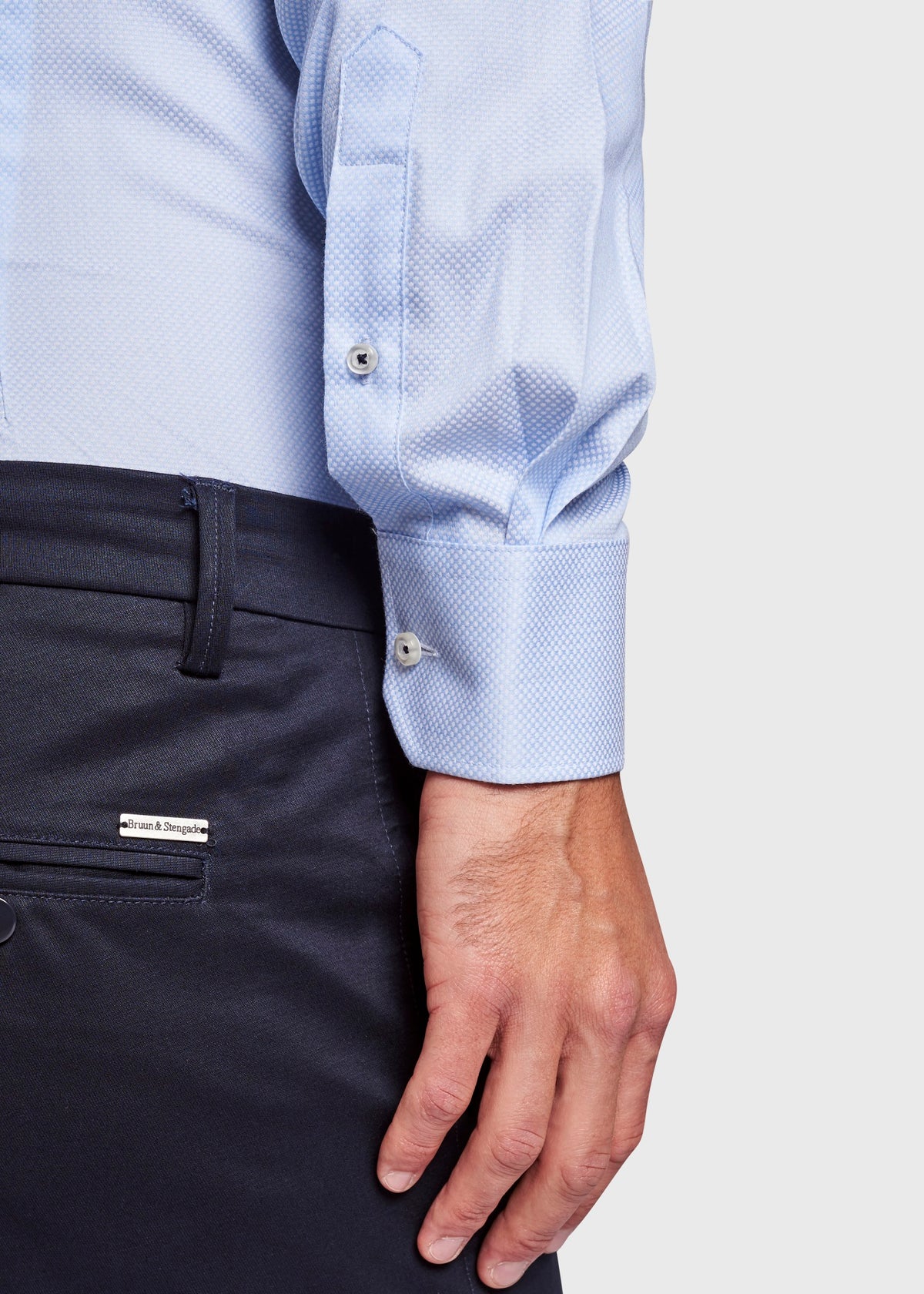 BS Lester Slim Fit Shirt - Light Blue