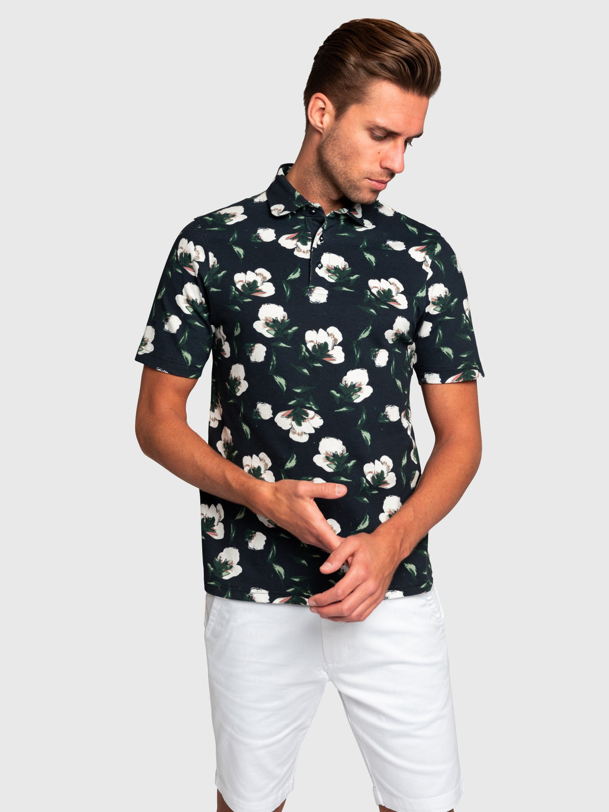 BS Phi Regular Fit Polo Shirt - Navy