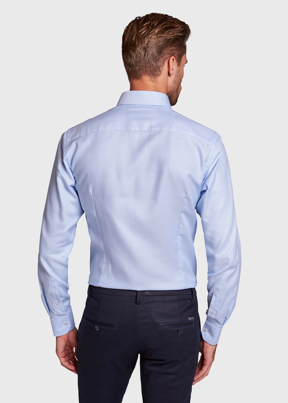 BS Melo Modern Fit Shirt - Light Blue