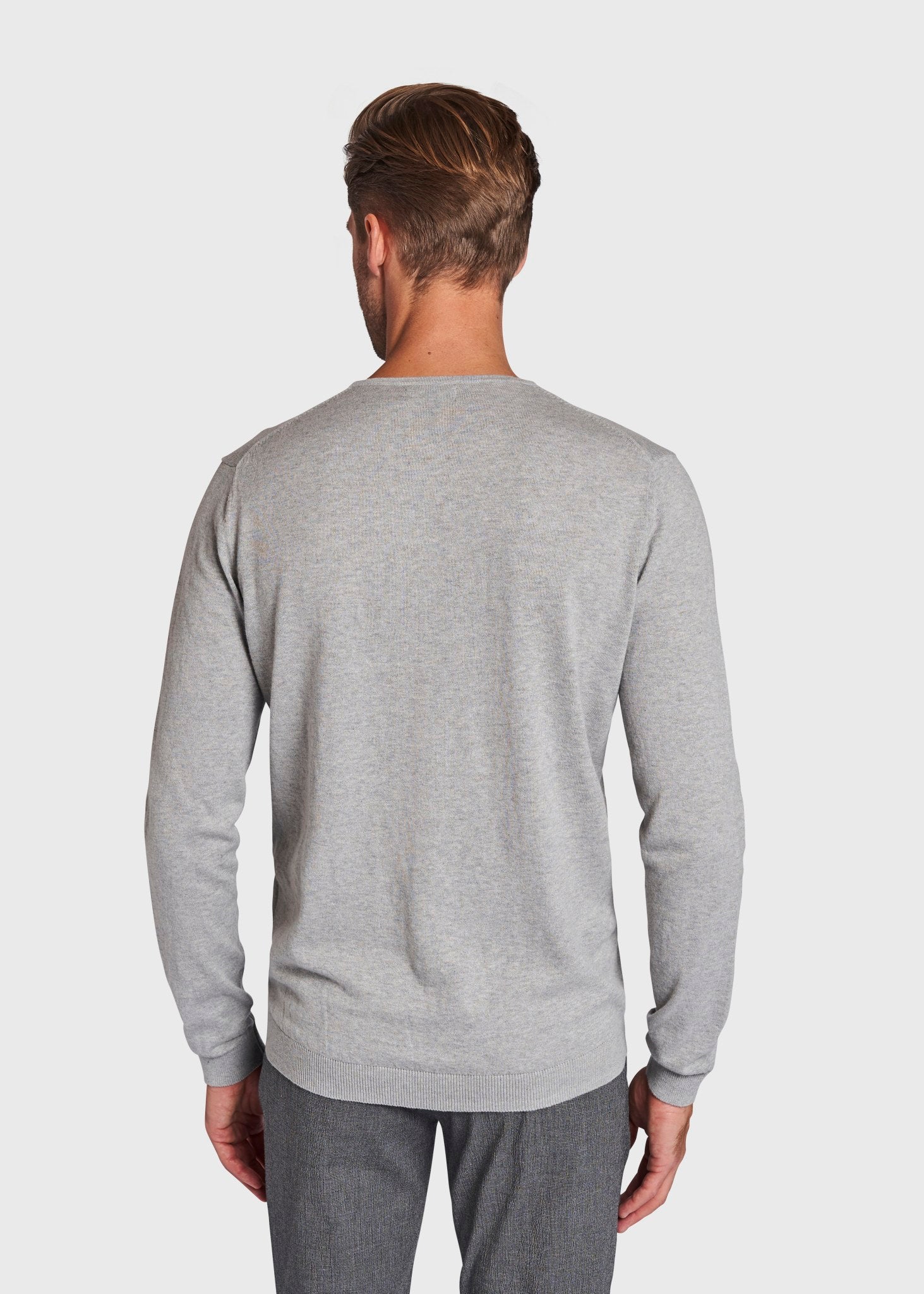 BS Gaspard Regular Fit Strik - Grey