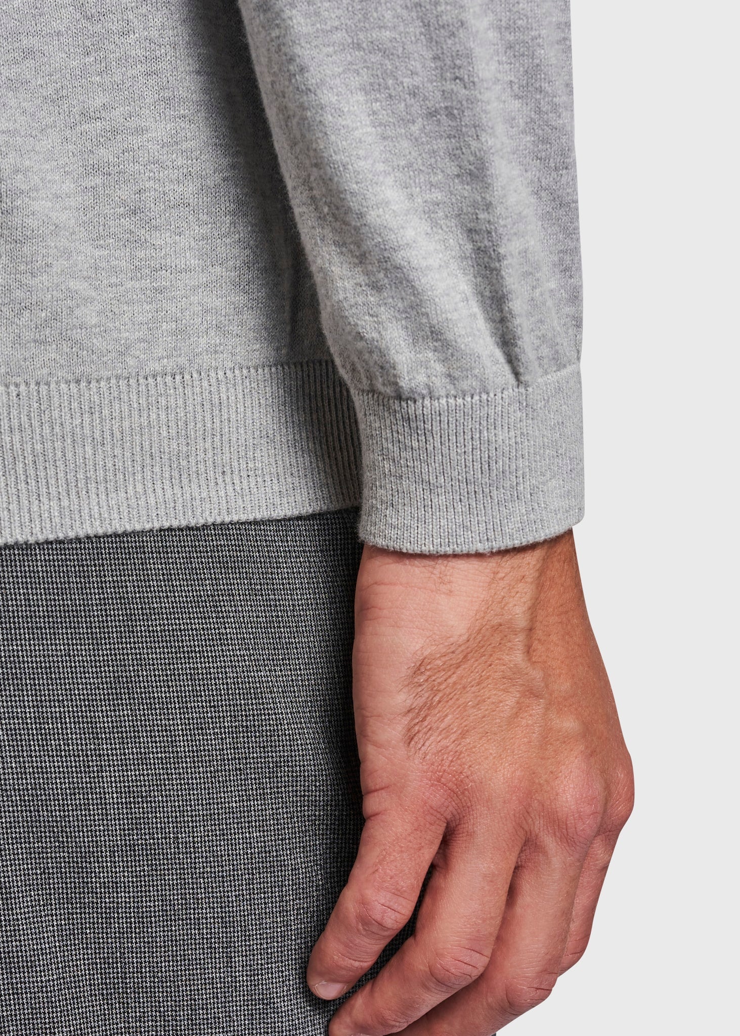 BS Gaspard Regular Fit Strik - Grey