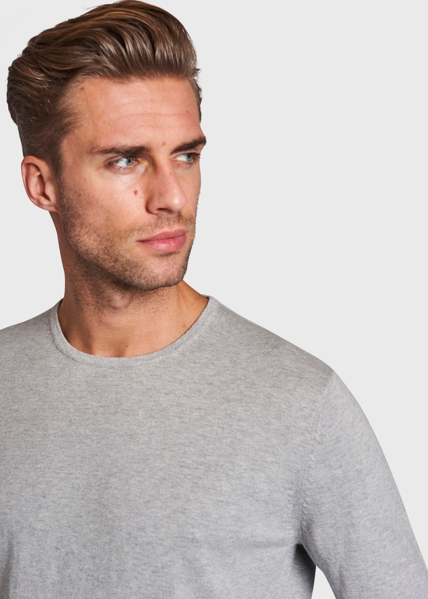 BS Gaspard Regular Fit Strik - Grey