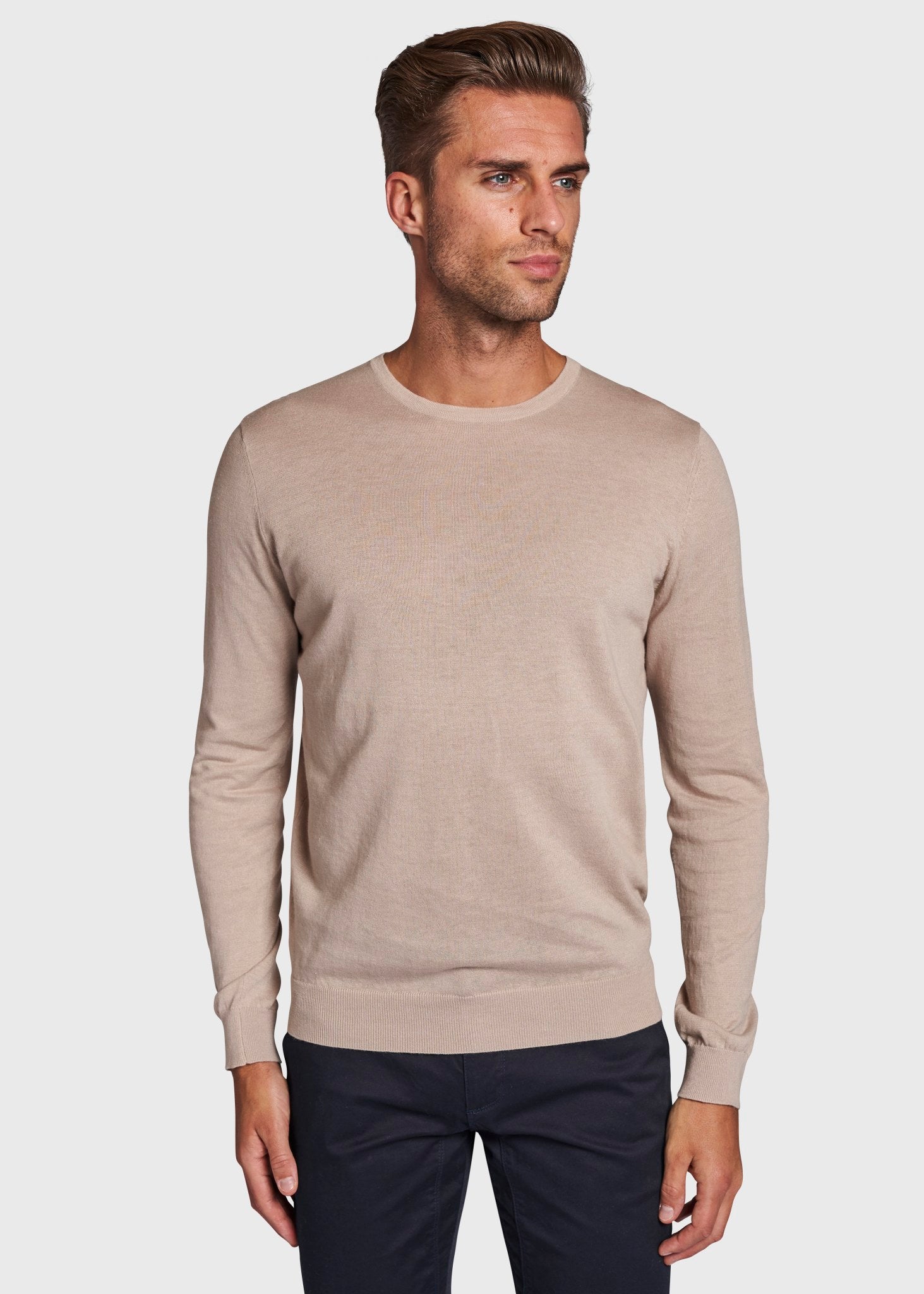 BS Scolette Regular Fit Strik - Brown