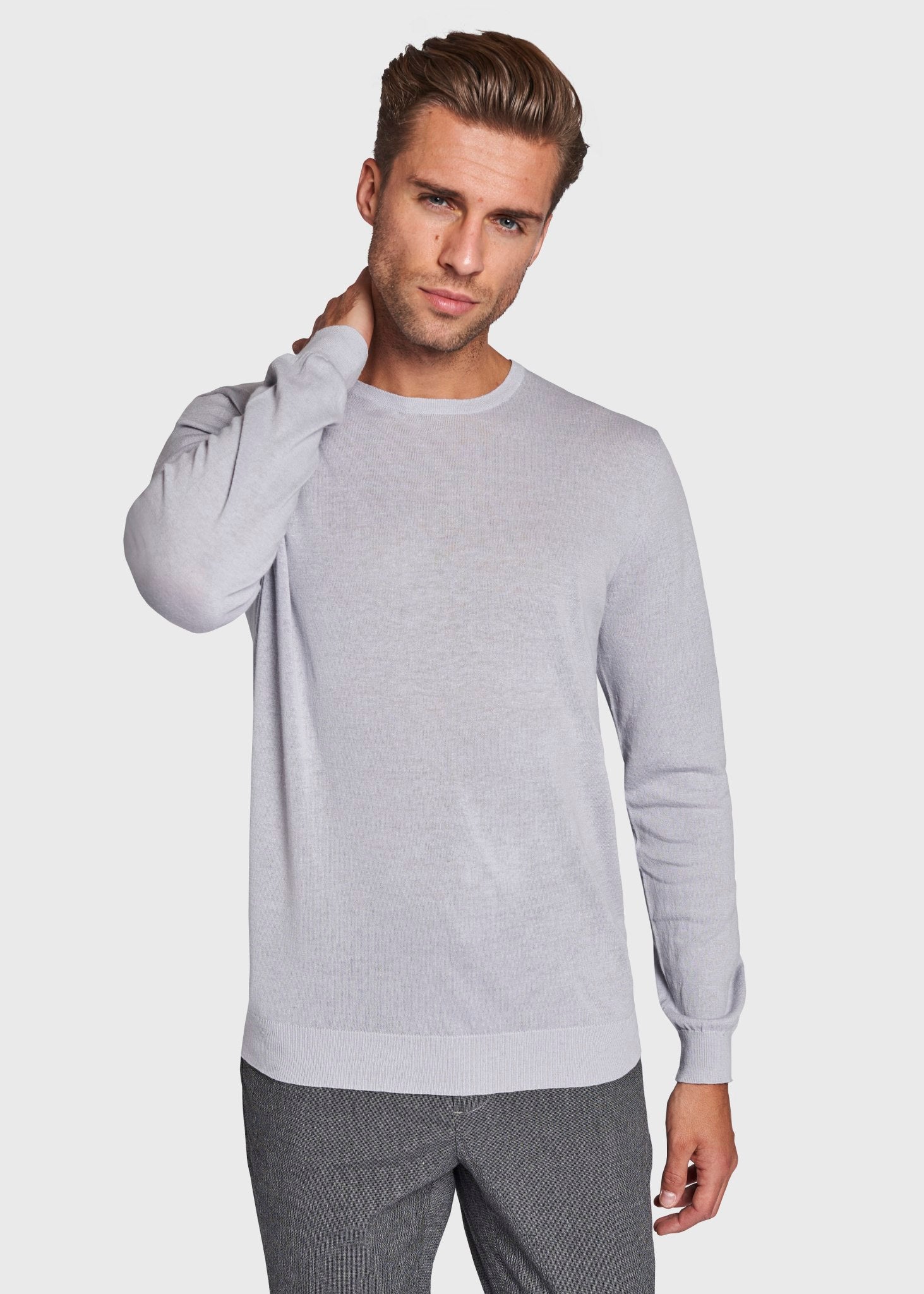 BS Scolette Regular Fit Strik - Sky