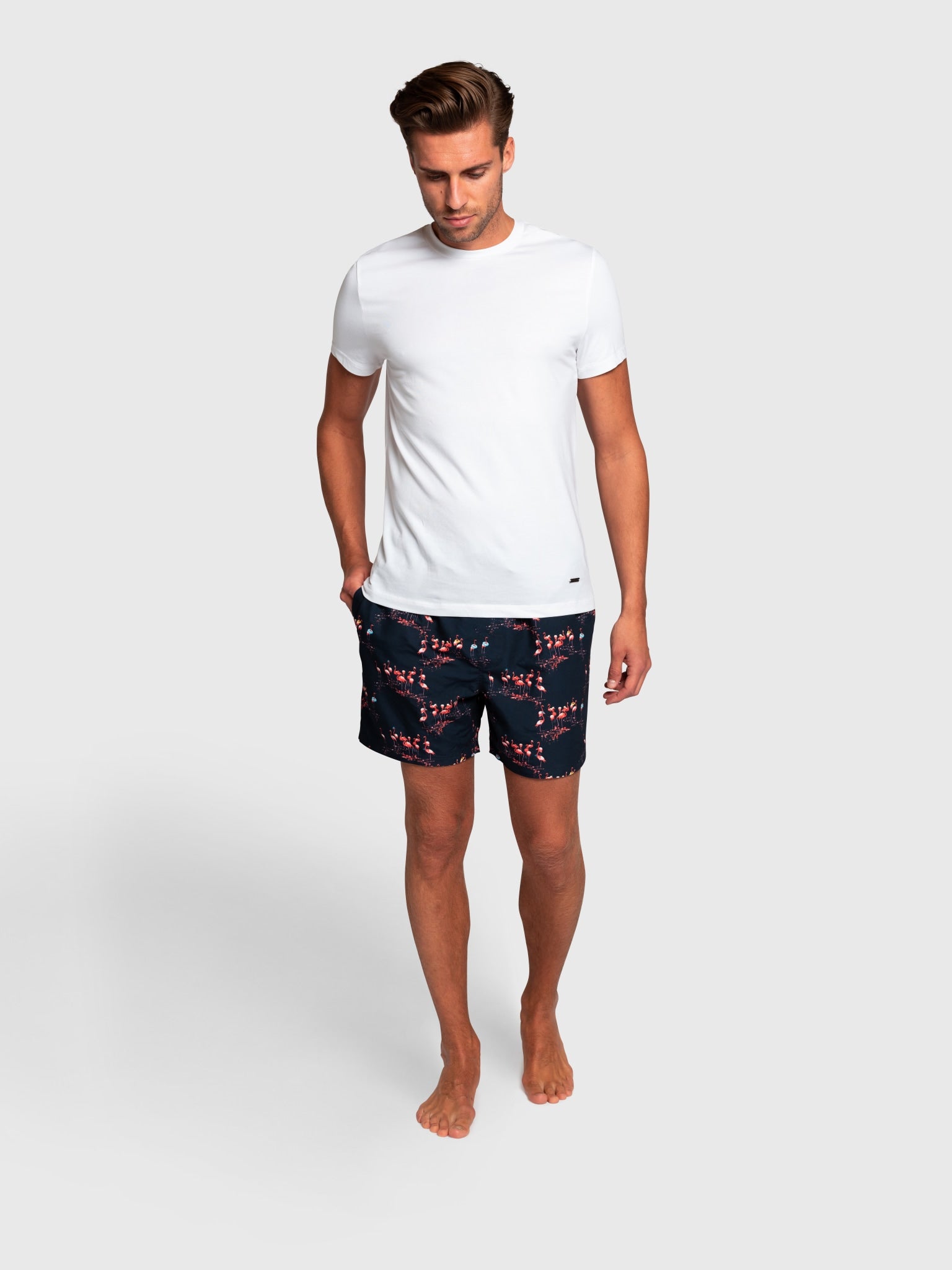 BS Hasselhoff Regular Fit Badebukser - Dark Blue