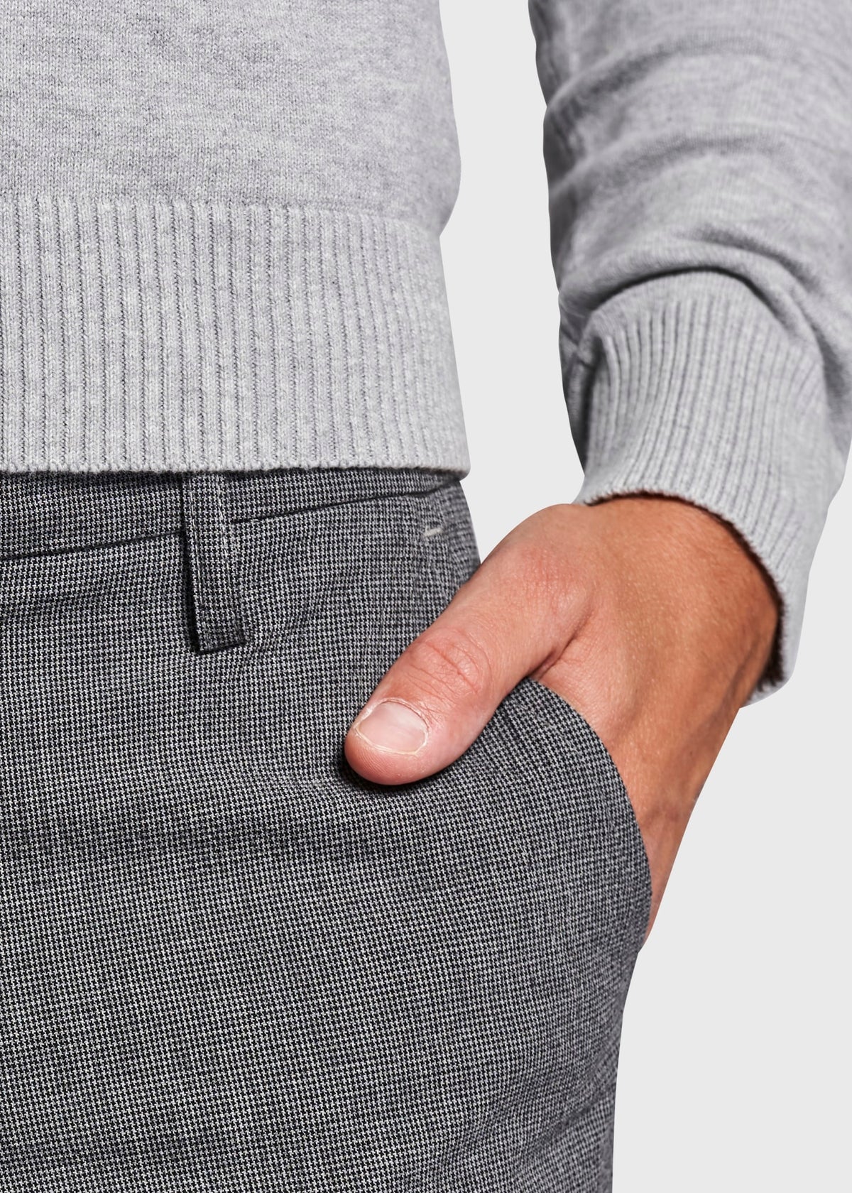 BS Marvel Slim Fit Pants - Grey