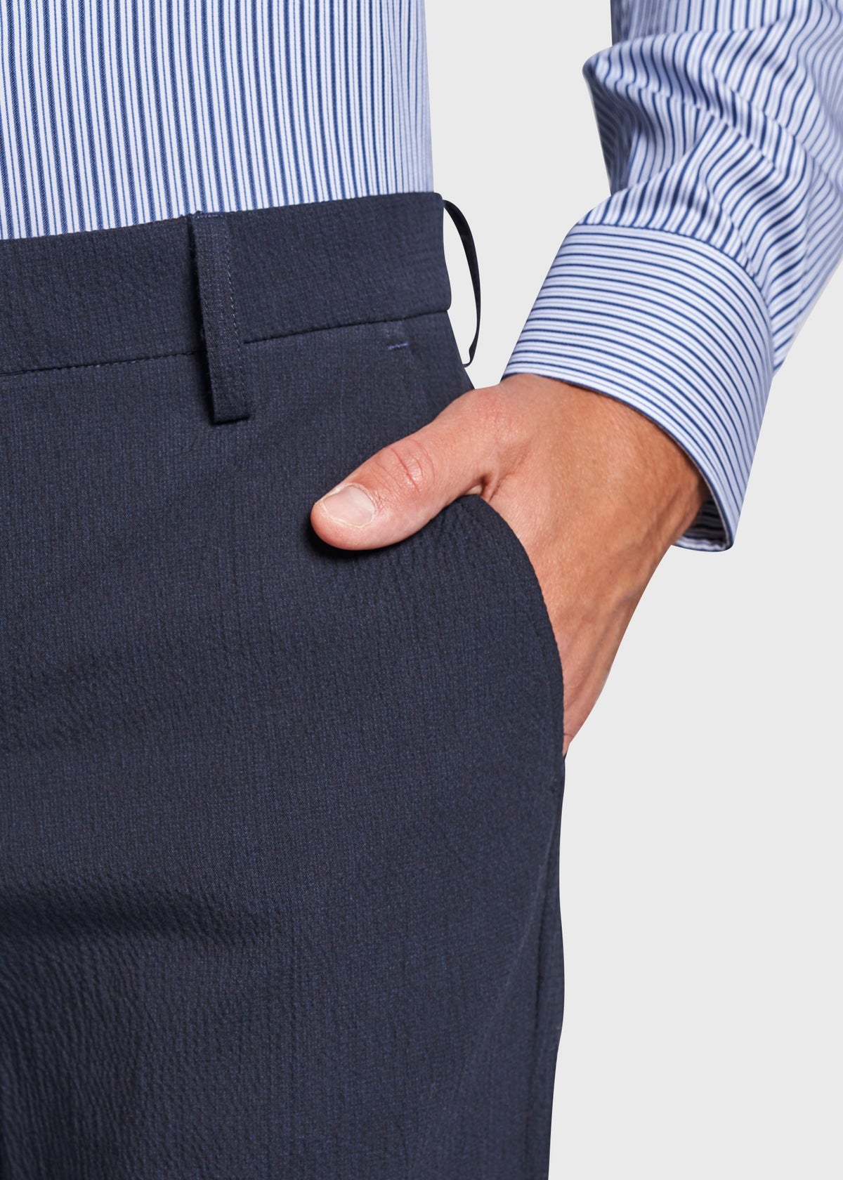 BS Marvel Slim Fit Pants - Navy