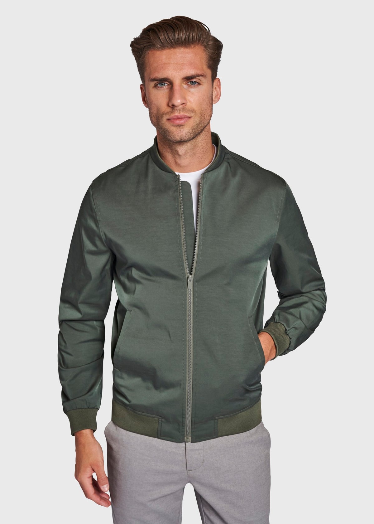 BS Delle Alpi Regular Fit Jacket - Green