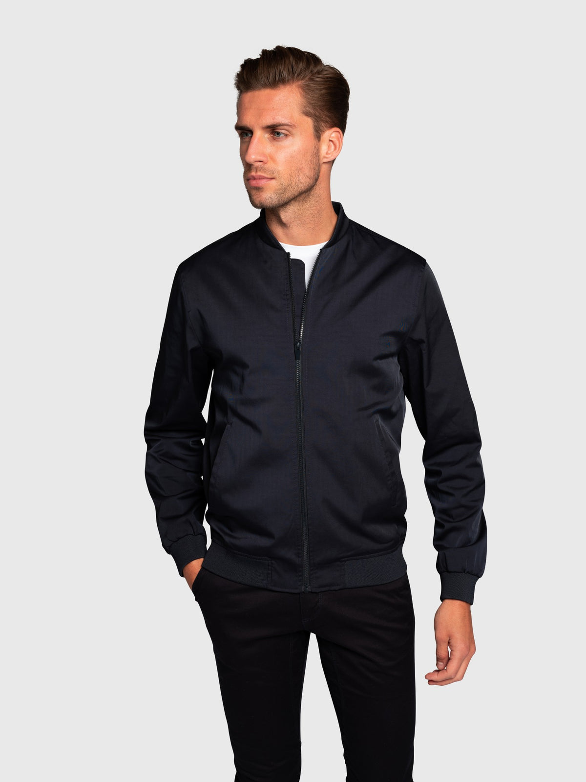BS Delle Alpi Regular Fit Jacket - Navy