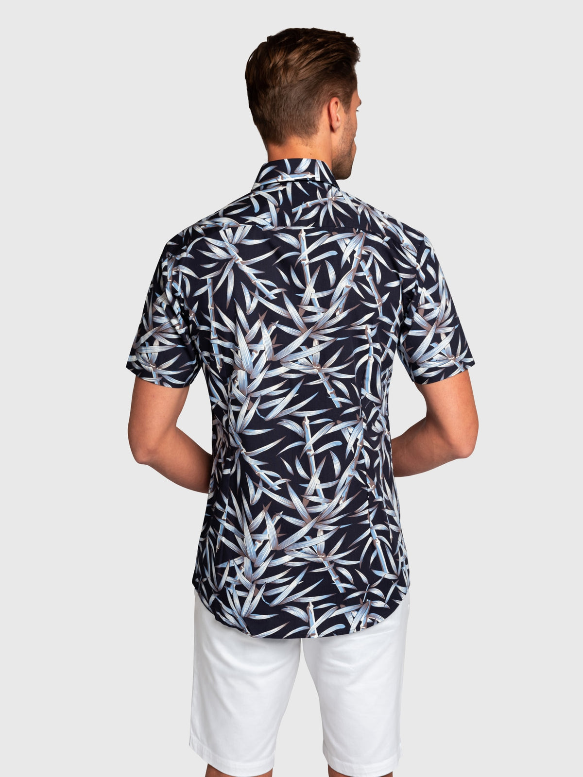 BS Bonanno Slim Fit Shirt - Navy