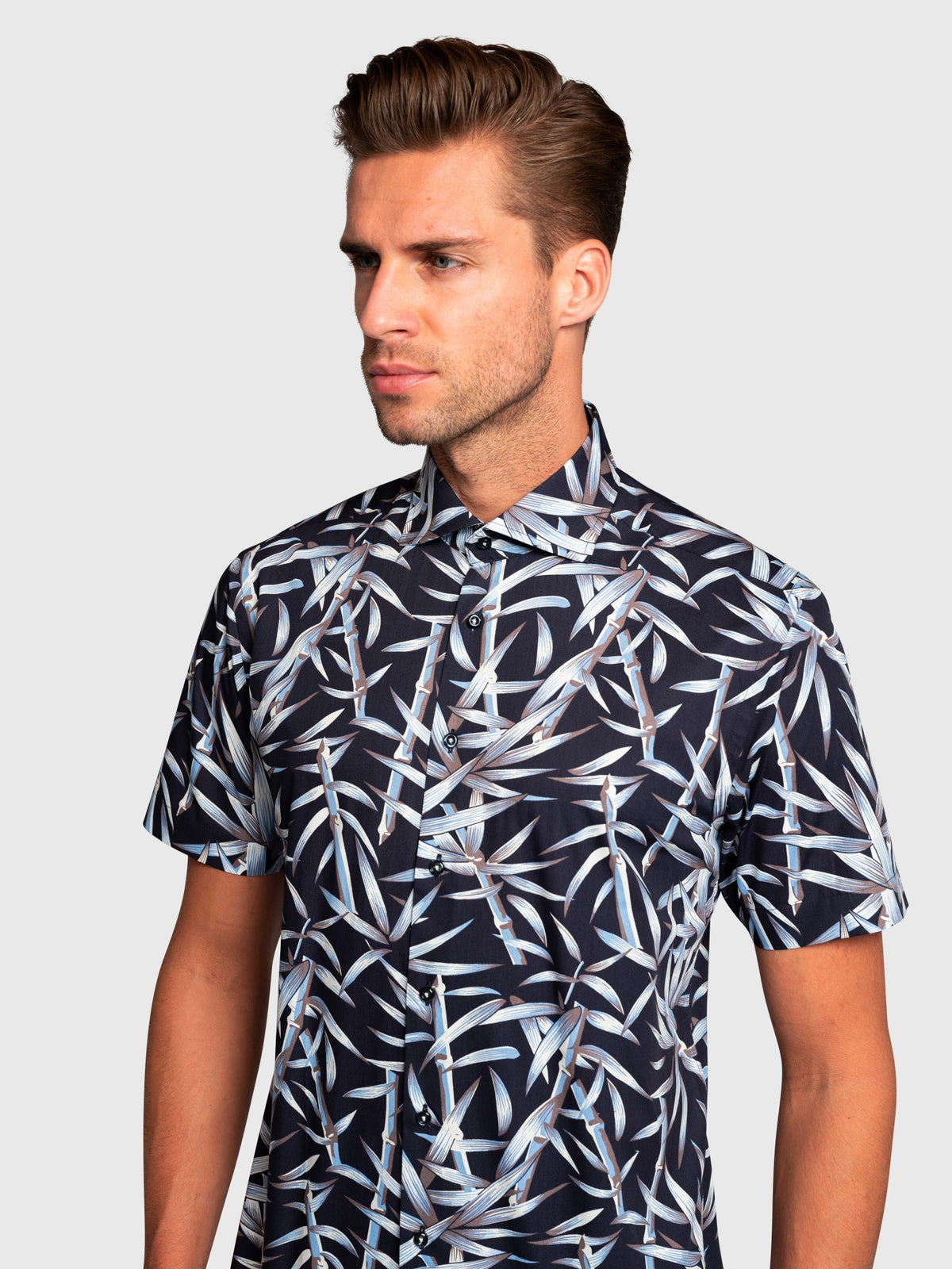 BS Bonanno Slim Fit Shirt - Navy