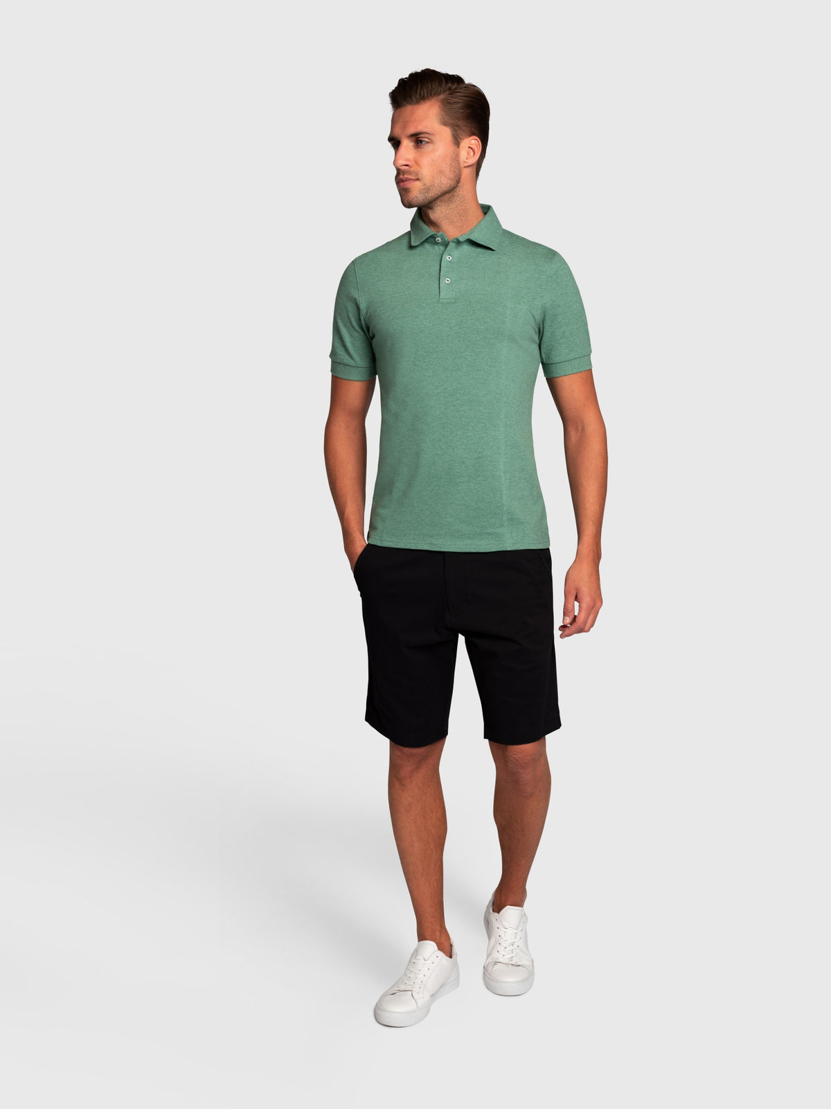 BS Fiji Regular Fit Polo Shirt - Green