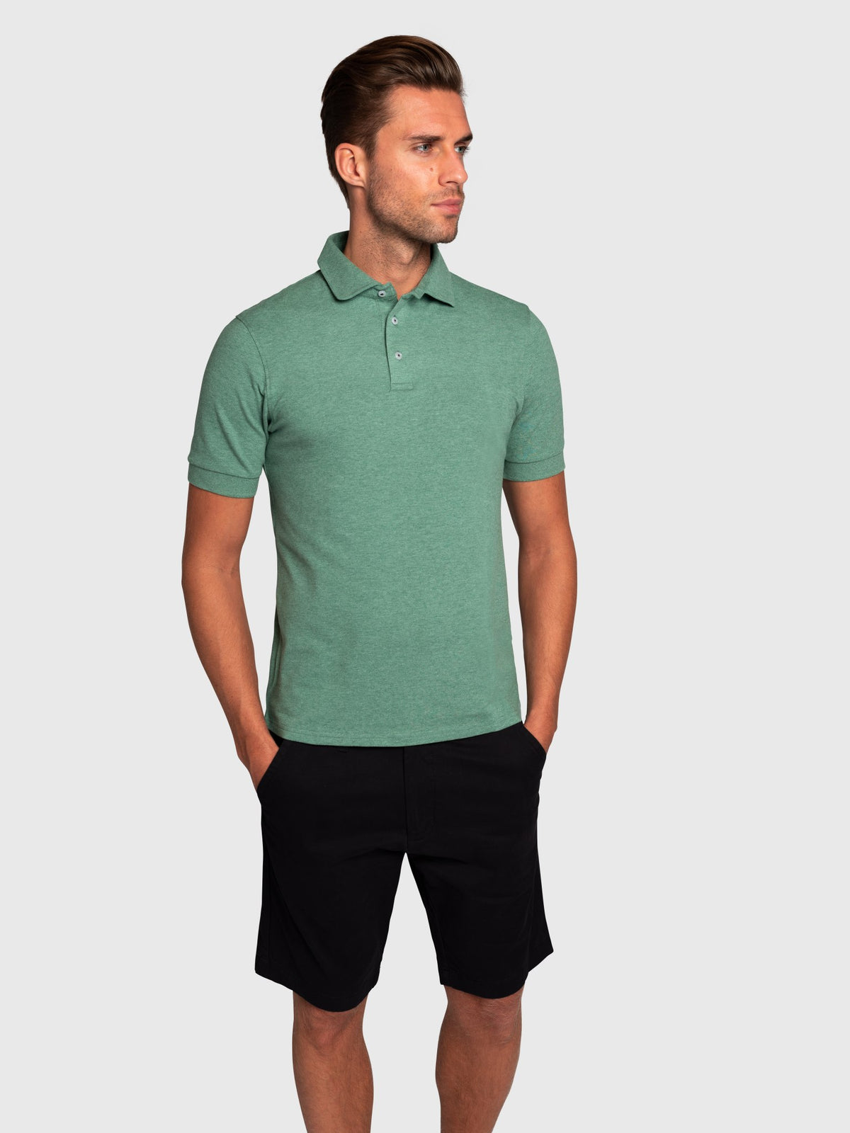BS Fiji Regular Fit Polo Shirt - Green