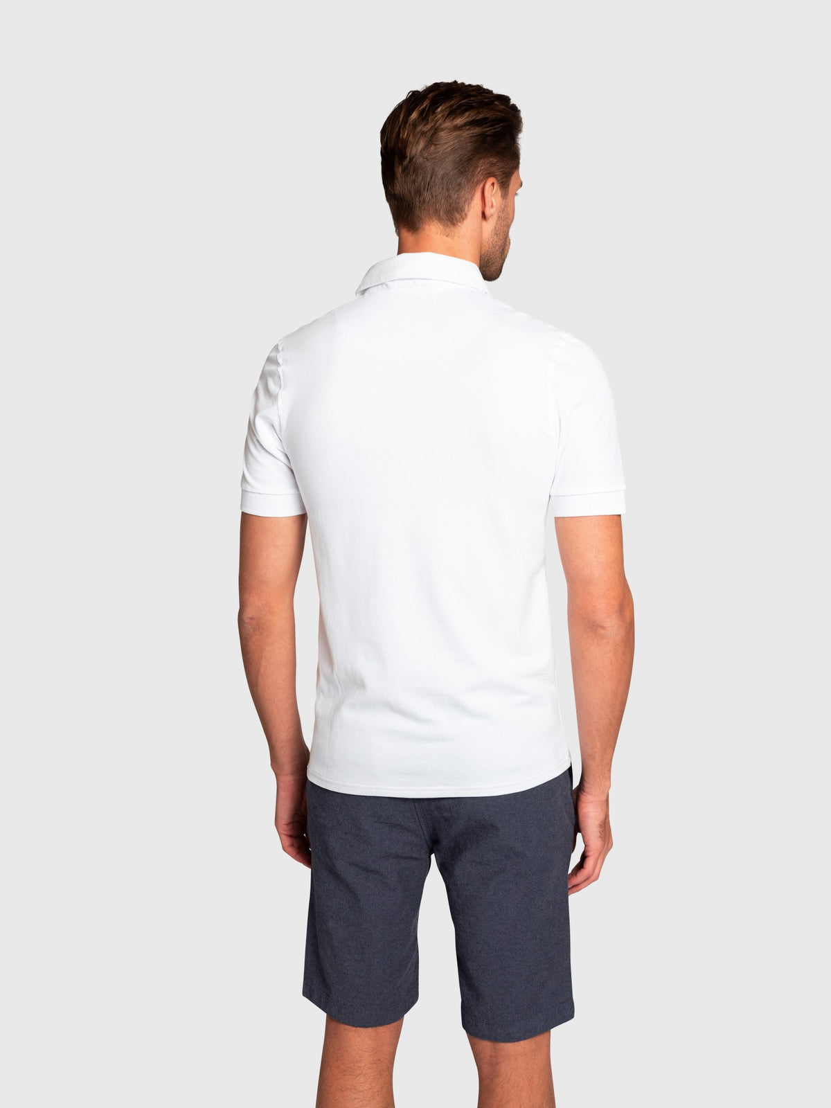BS Fiji Regular Fit Polo Shirt - White