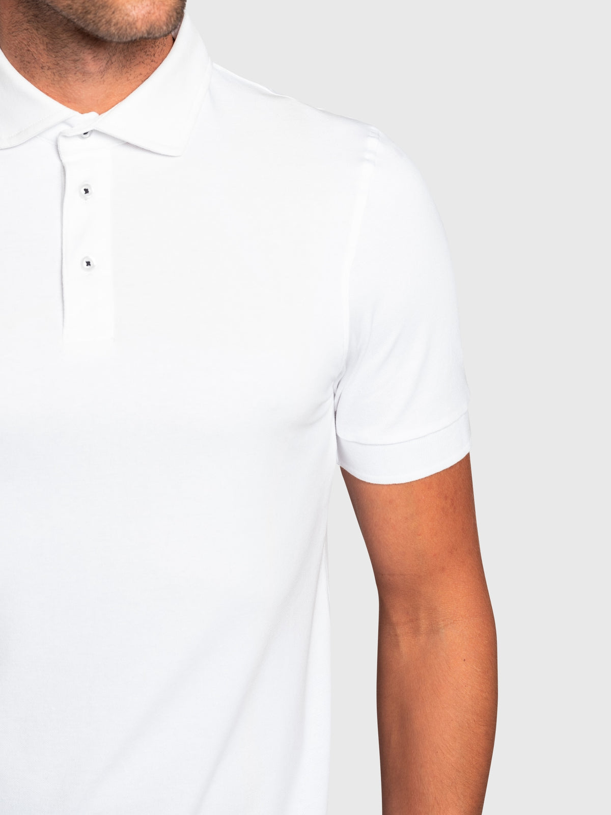 BS Fiji Regular Fit Polo Shirt - White