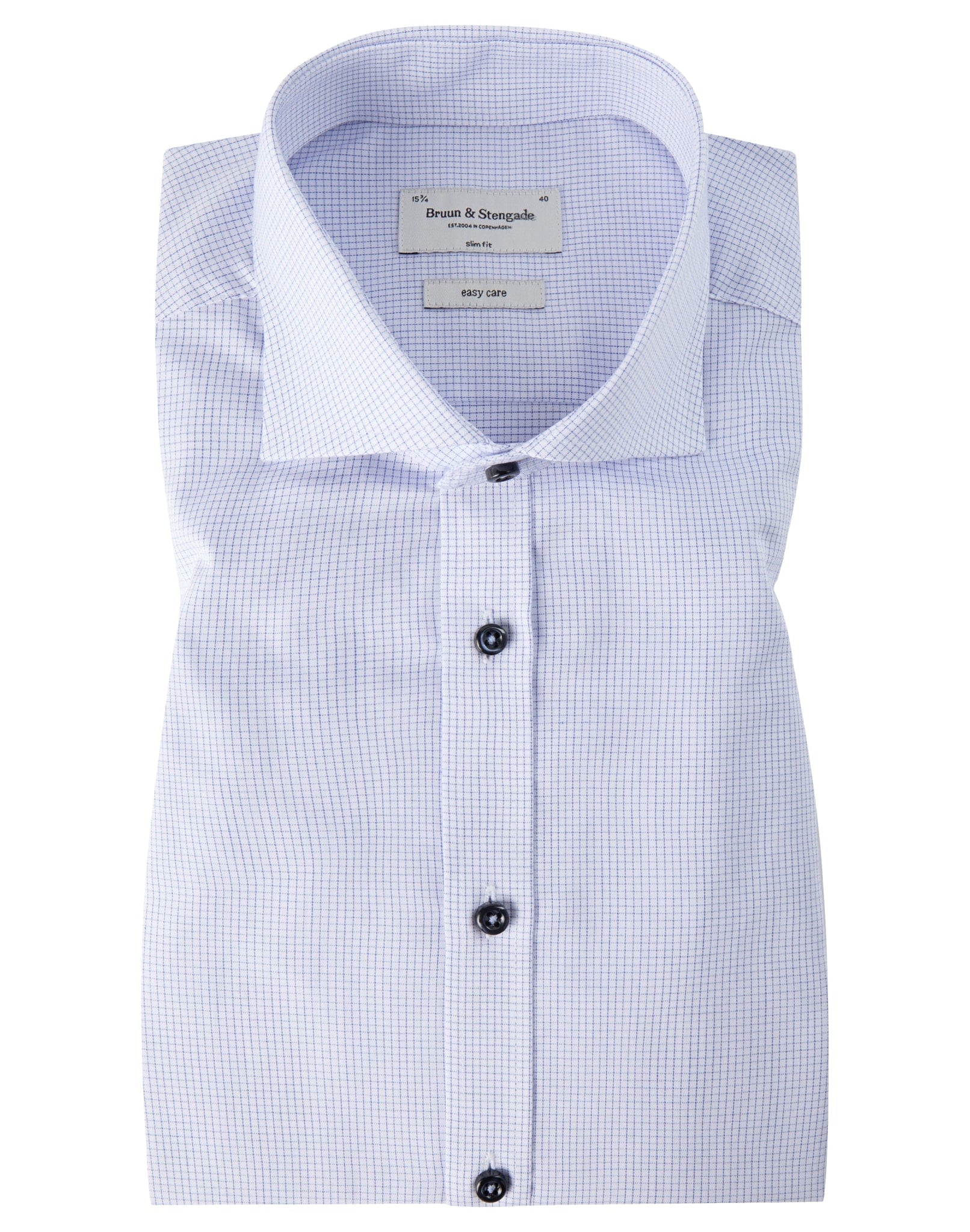 BS Bremmer Slim Fit Skjorte - White