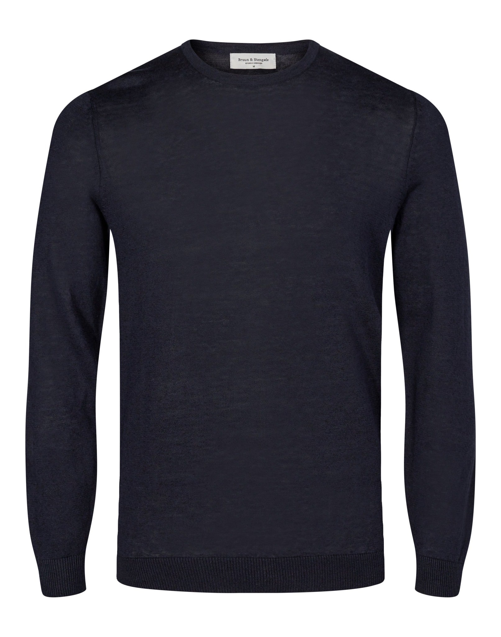 BS Mogensen Regular Fit Strik - Navy