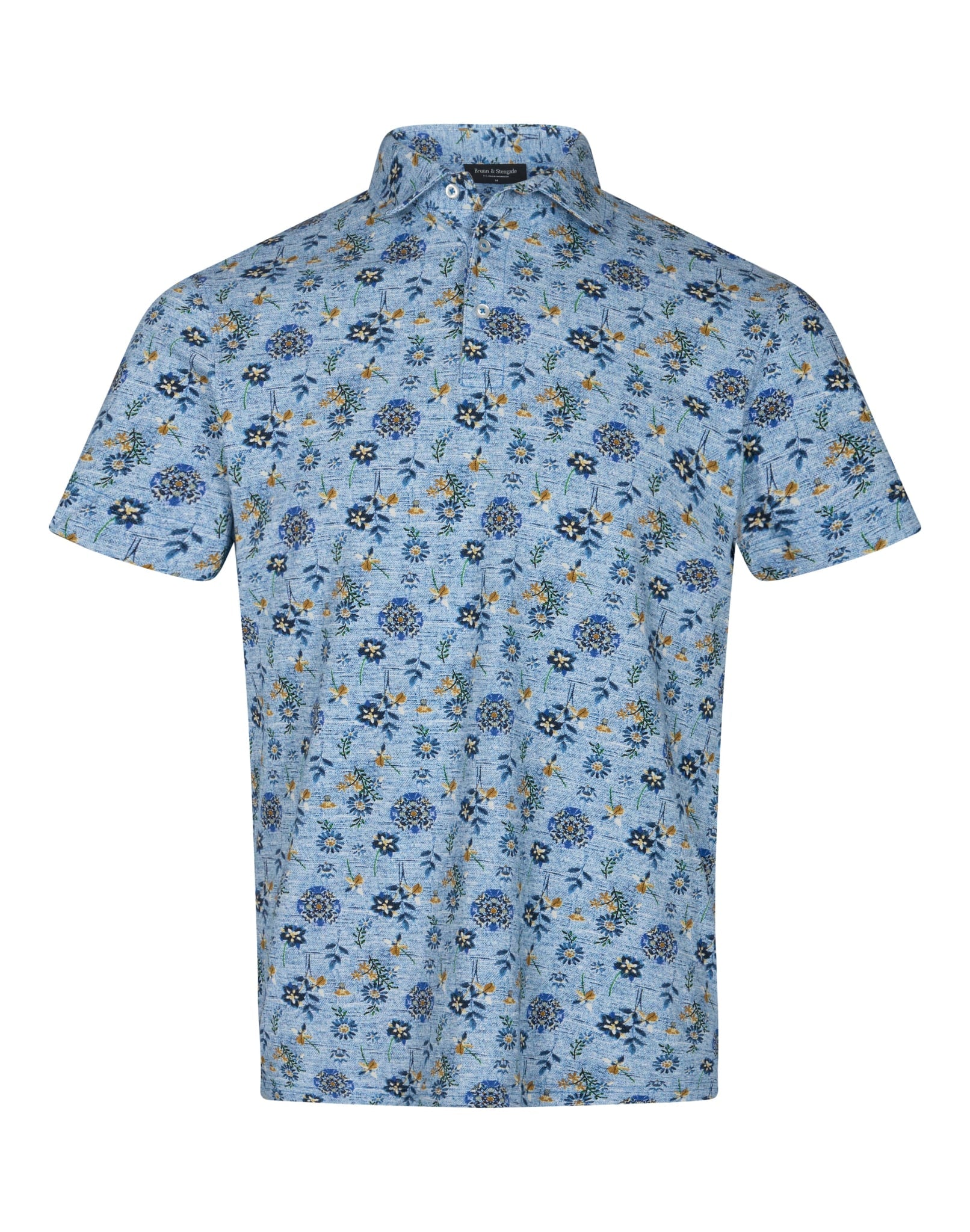BS Subbu Regular Fit Polo - Light Blue