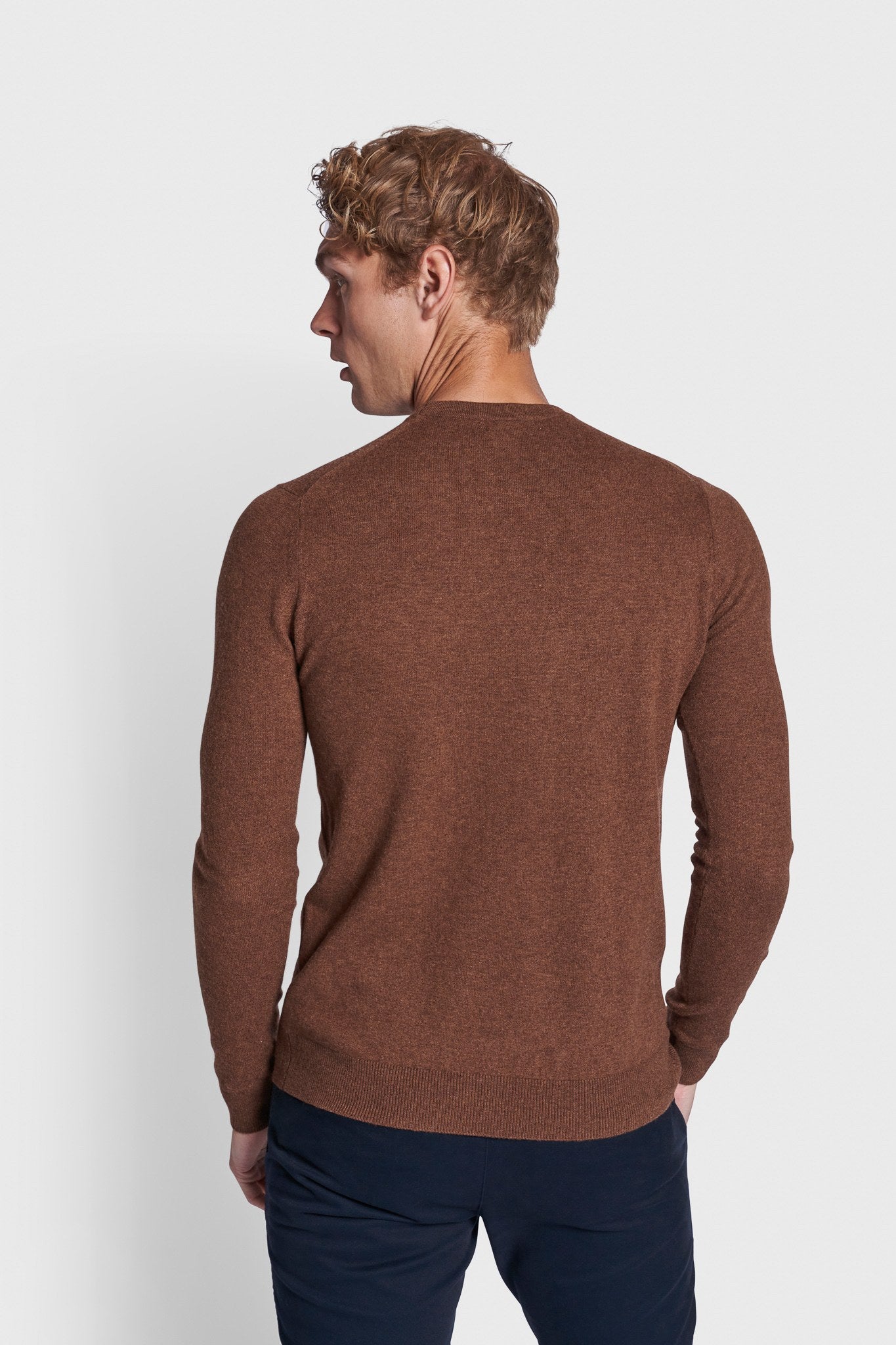 BS Nadal Regular Fit Strik - Tobacco