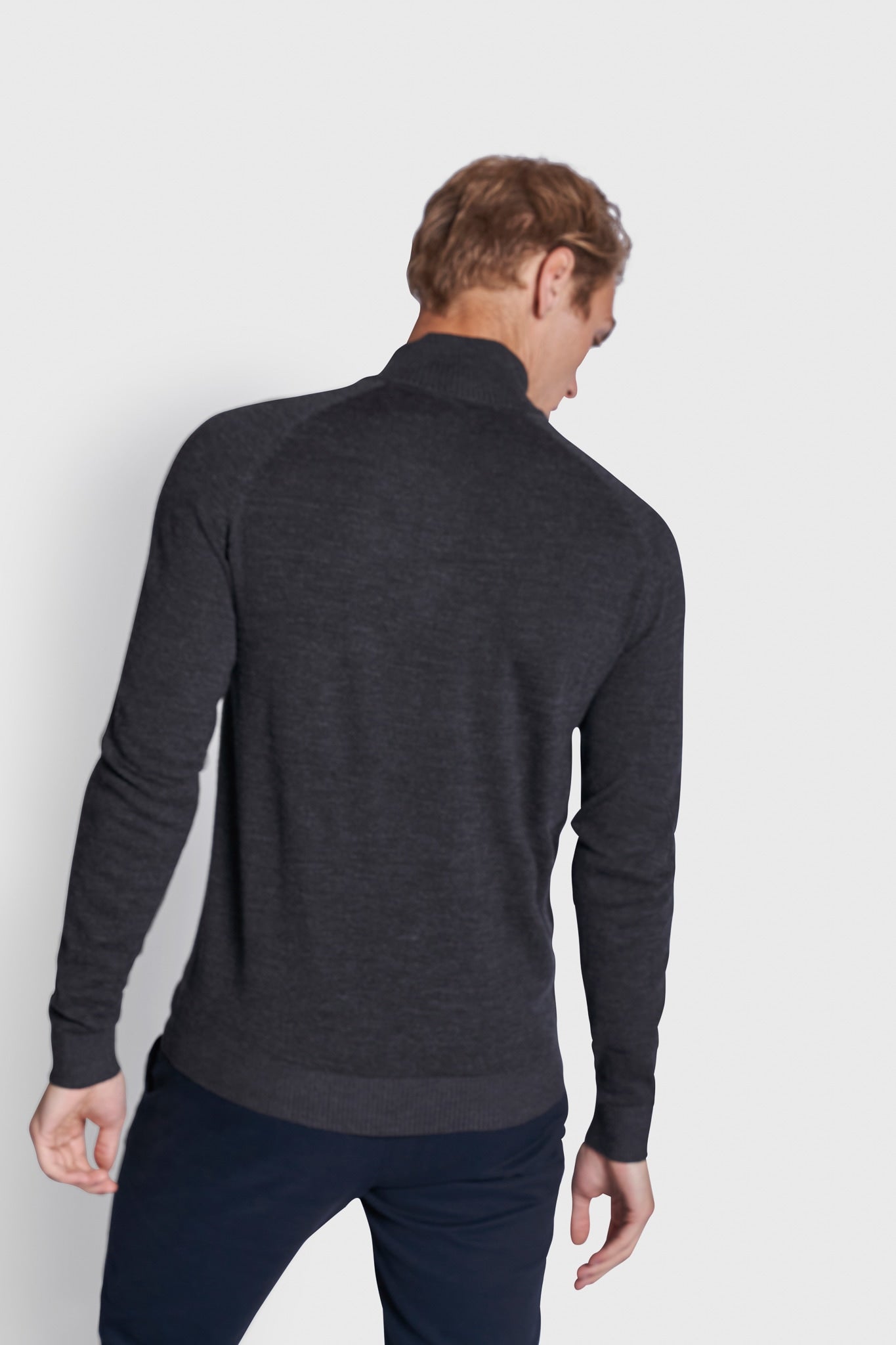 BS Gulbis Regular Fit Strik - Charcoal