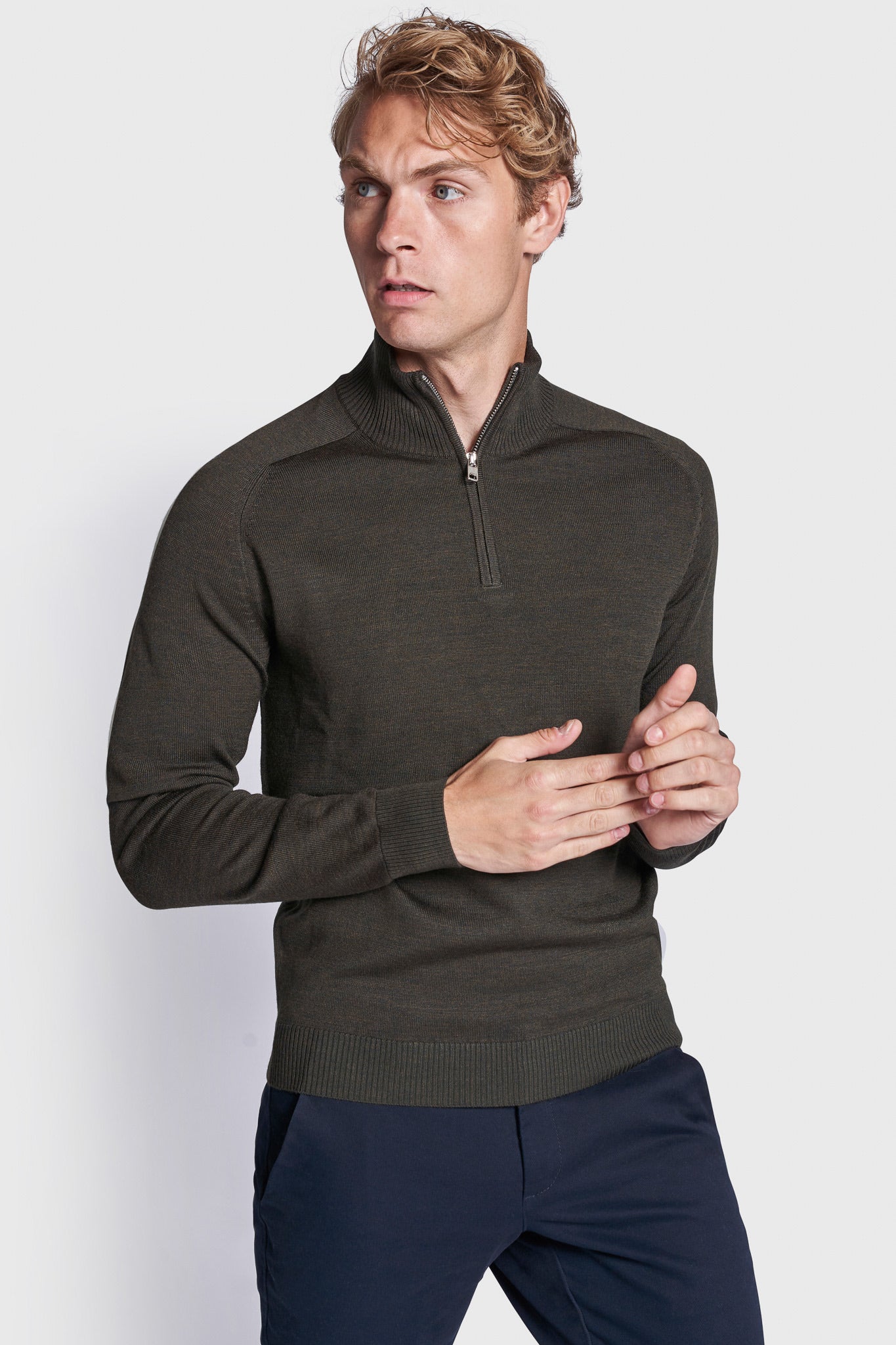 BS Gulbis Regular Fit Strik - Green