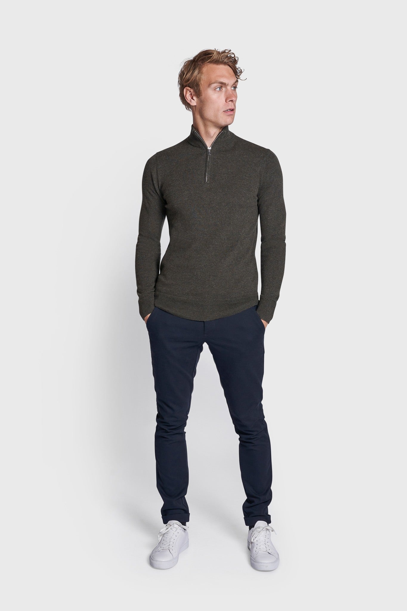 BS Paire Regular Fit Strik - Green