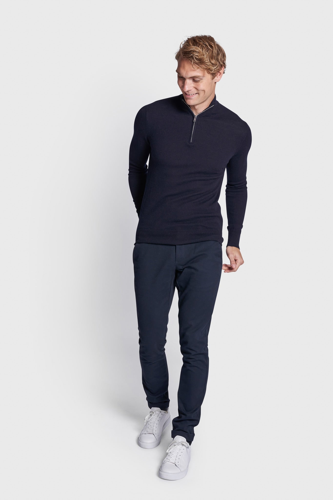 BS Paire Regular Fit Strik - Navy