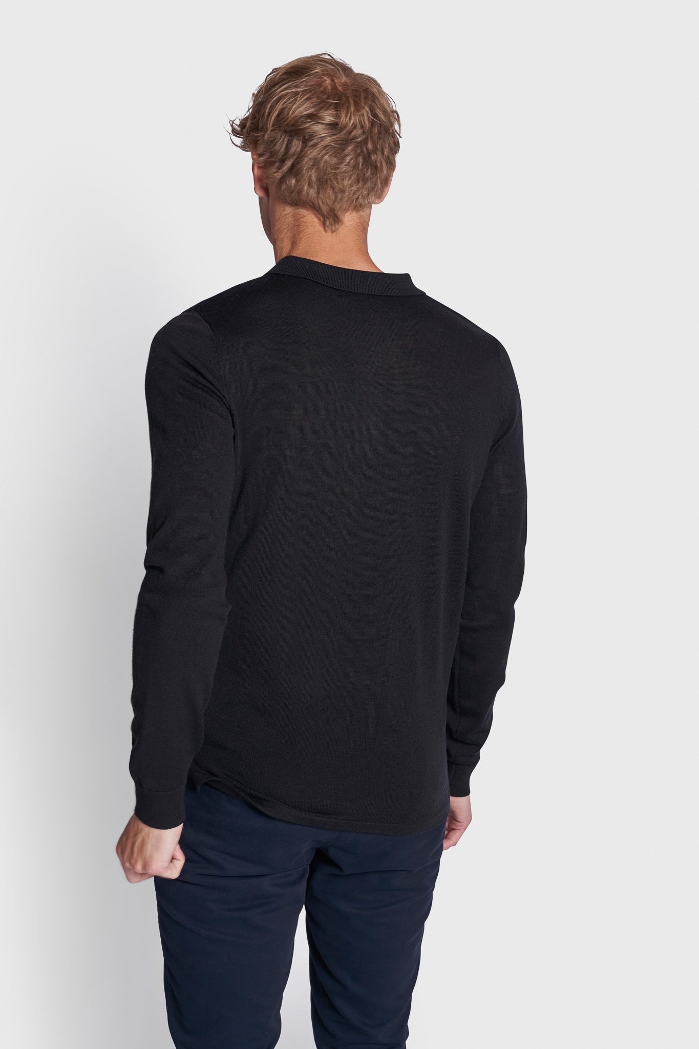 BS Rublev Regular Fit Strik - Black