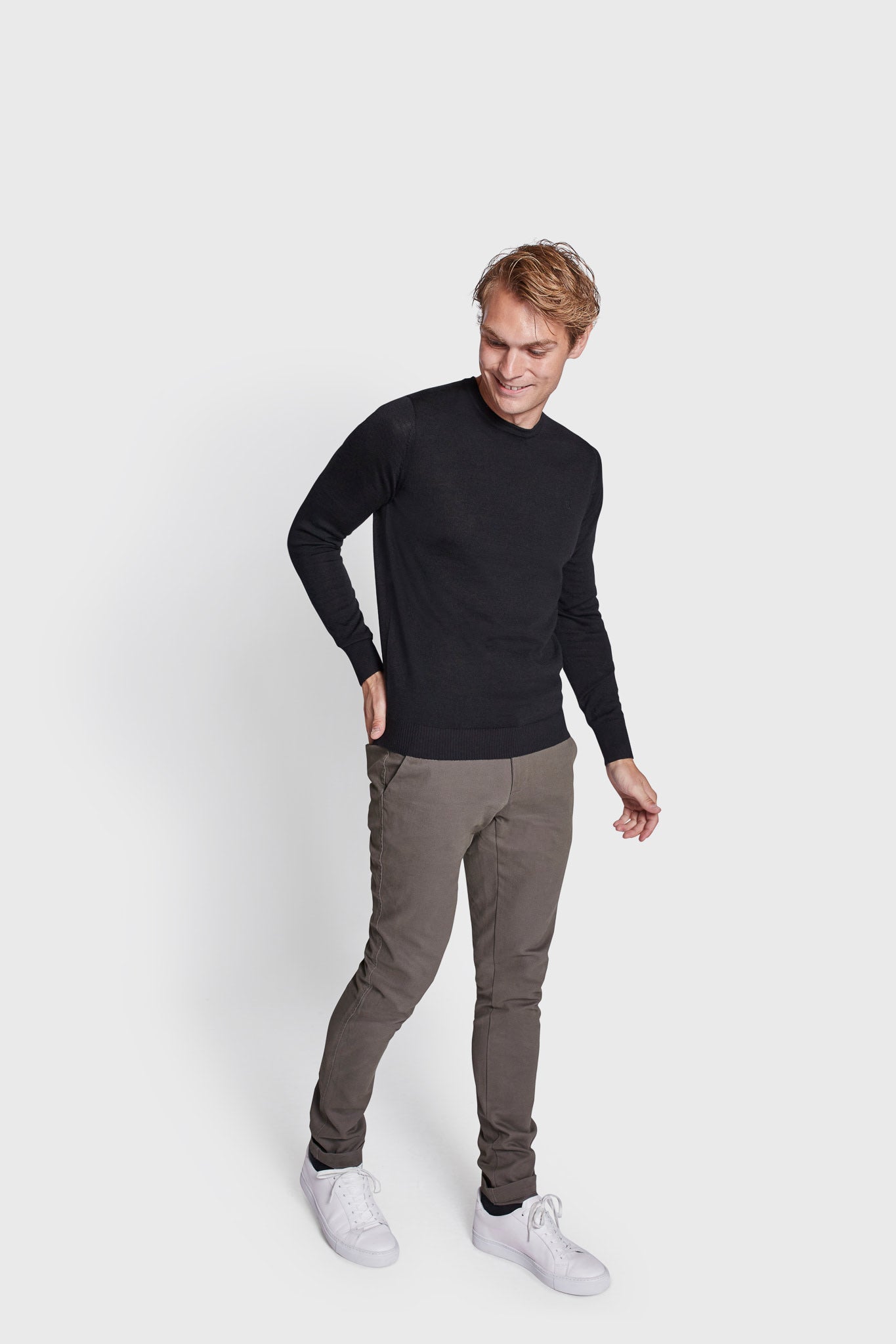 BS Lance Slim Fit Chinos - Green