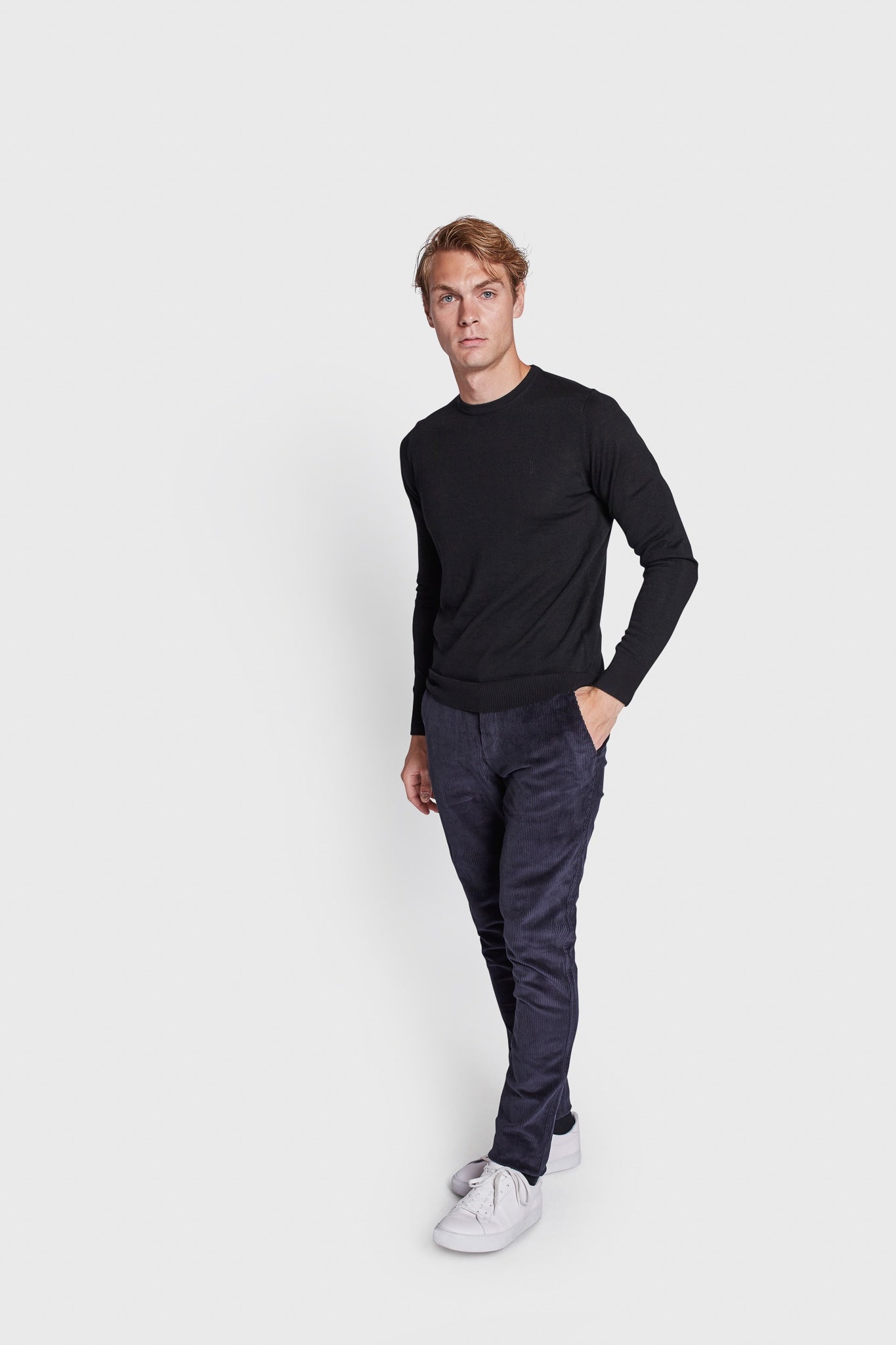 BS Marvin Slim Fit Chinos - Navy