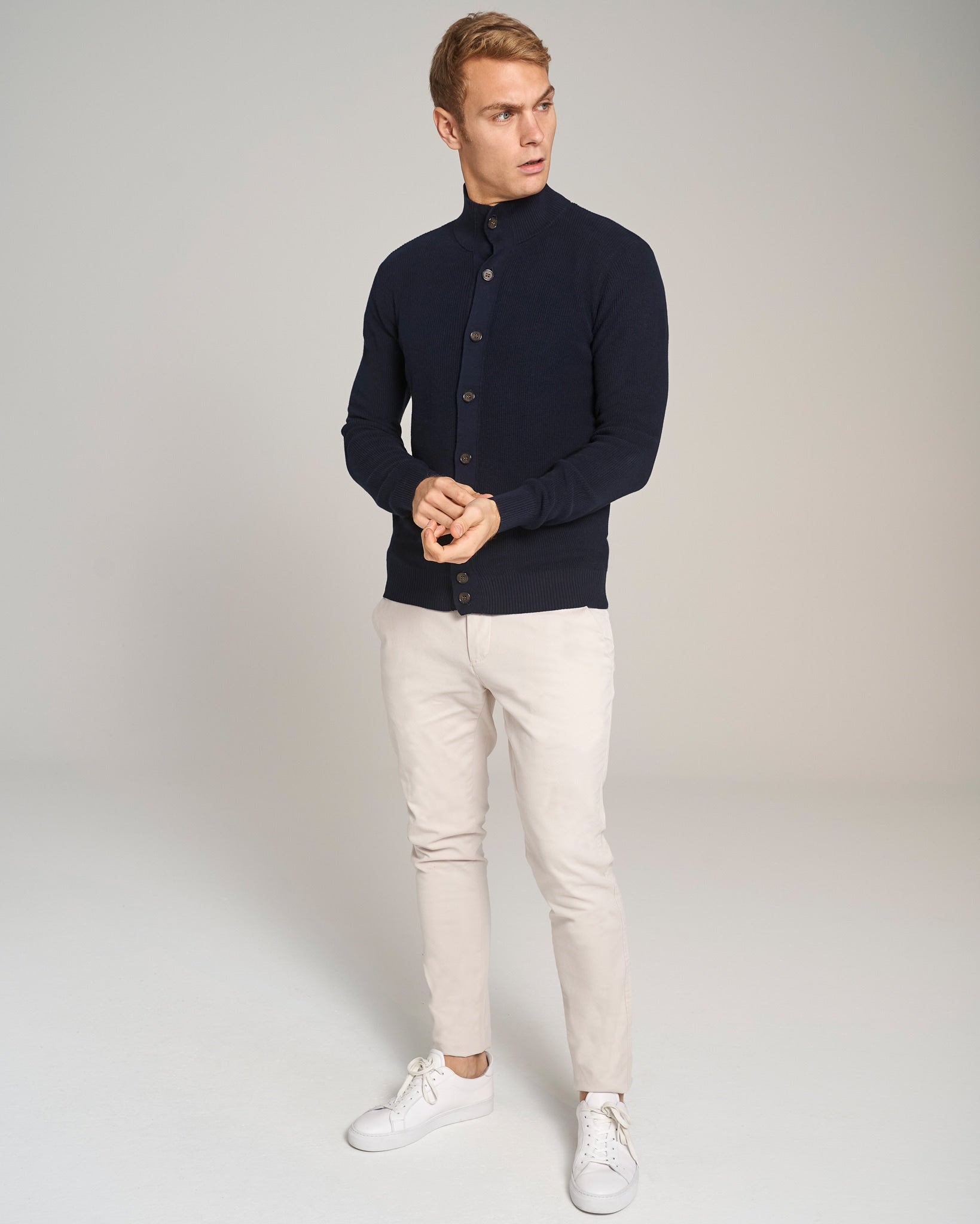 BS Nixon Regular Fit Strik - Navy