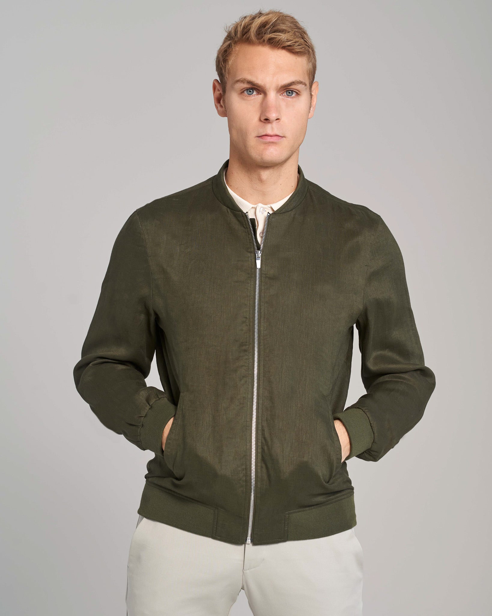 BS Chincoa Regular Fit Jakke - Olive