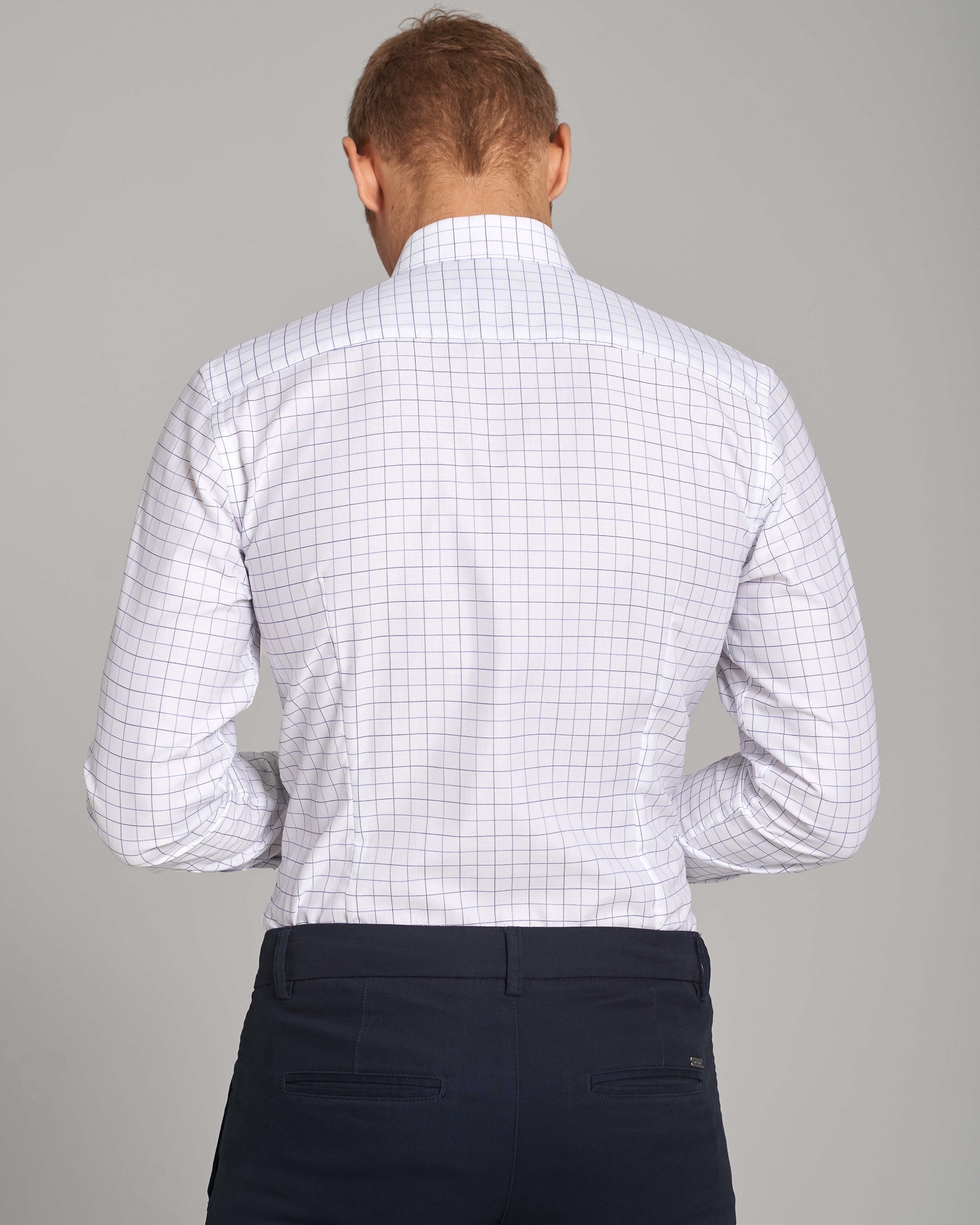 BS Elias Modern Fit Skjorte - White