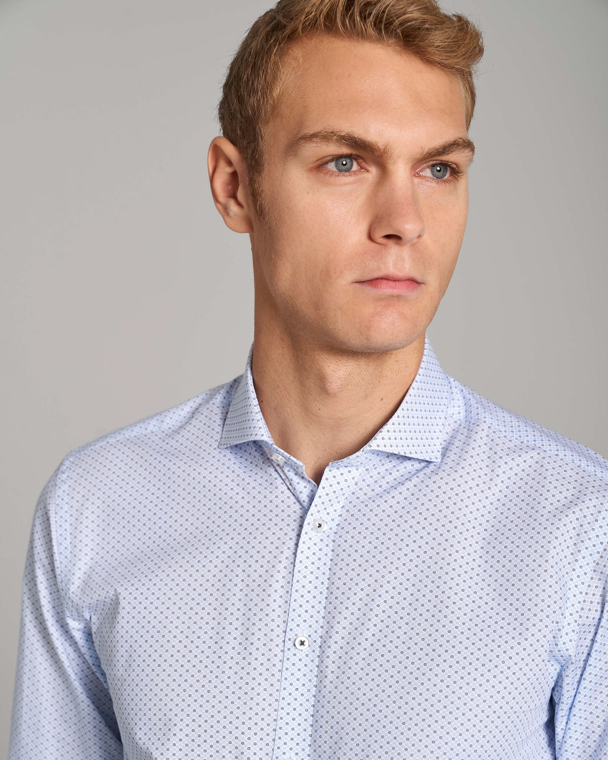 BS Hernando Modern Fit Shirt - Light Blue
