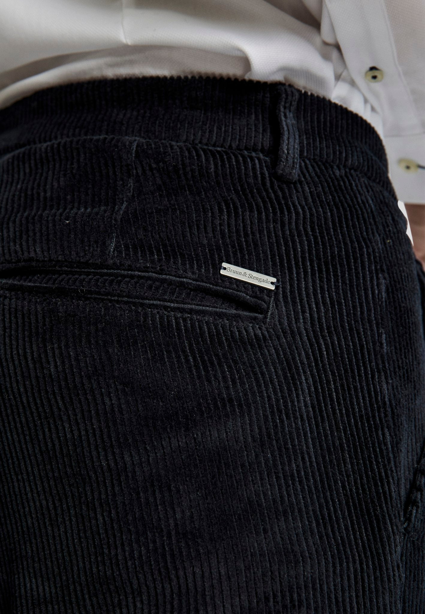 BS Alfred slim fit chinos - Navy