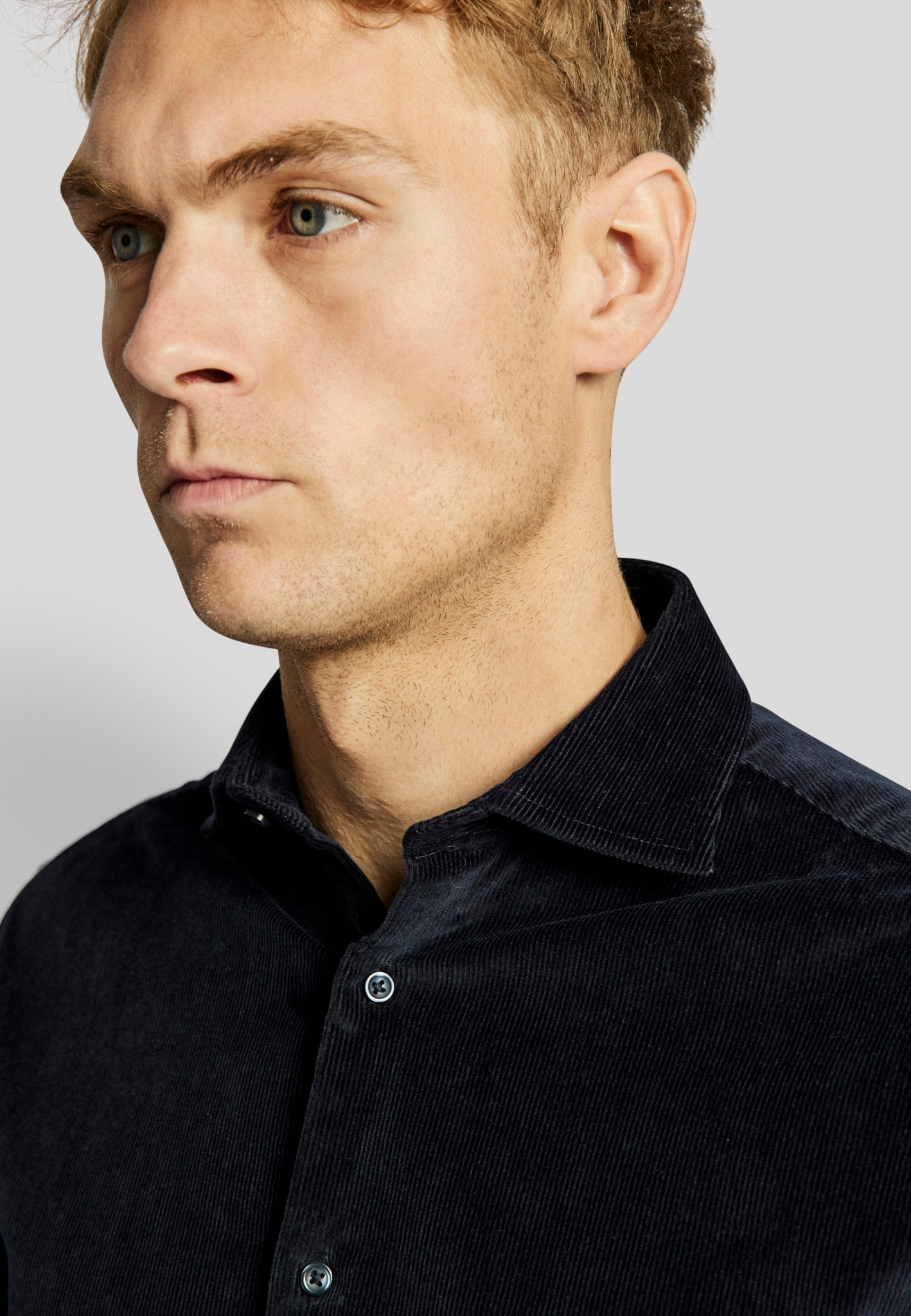 BS Horten casual modern fit Skjorte - Navy