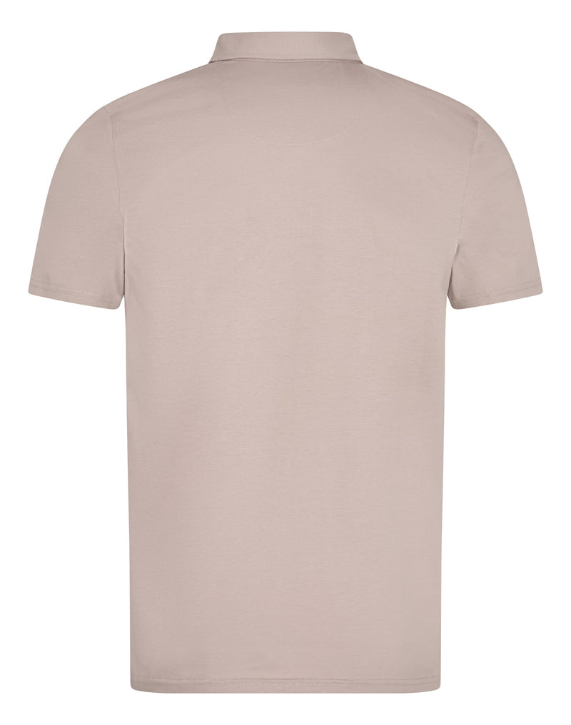 BS Natesan Regular Fit Polo Shirt - Clay