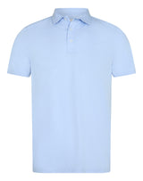 BS Natesan Regular Fit Polo Shirt - Light Blue