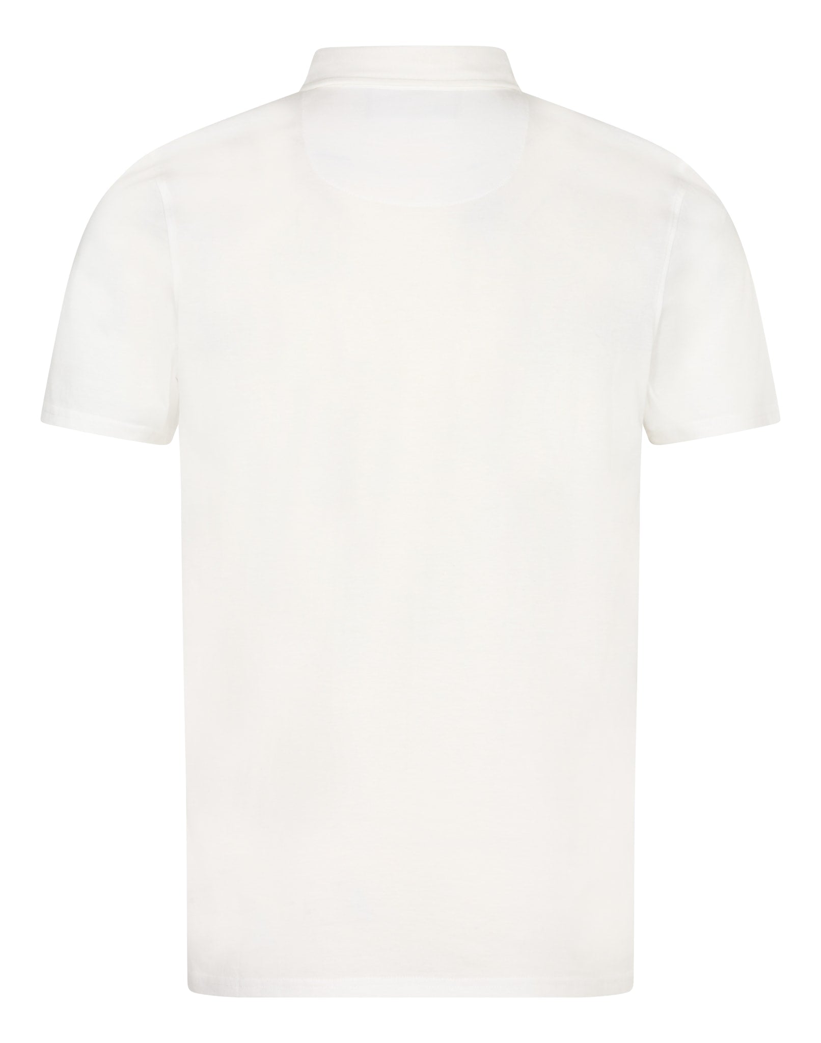 BS Natesan Regular Fit Polo Shirt - White