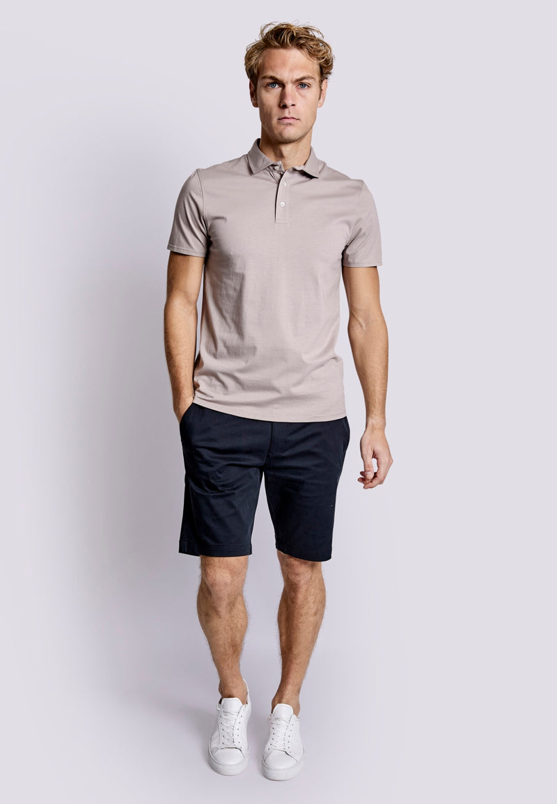 BS Natesan Regular Fit Polo Shirt - Clay