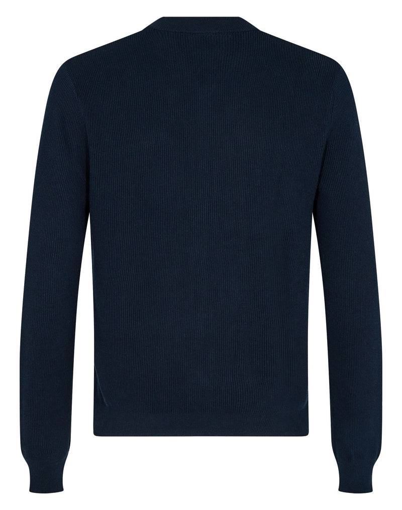 BS Andres Regular Fit Knitwear - Navy