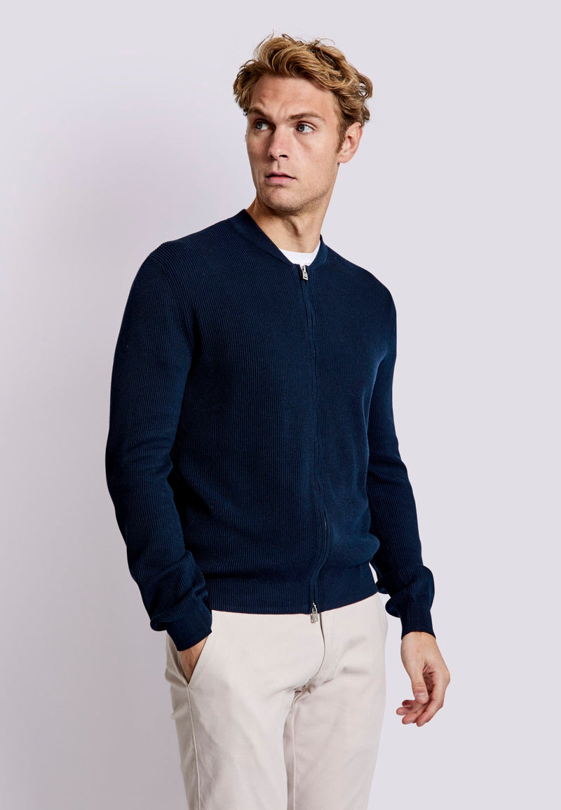 BS Andres Regular Fit Knitwear - Navy