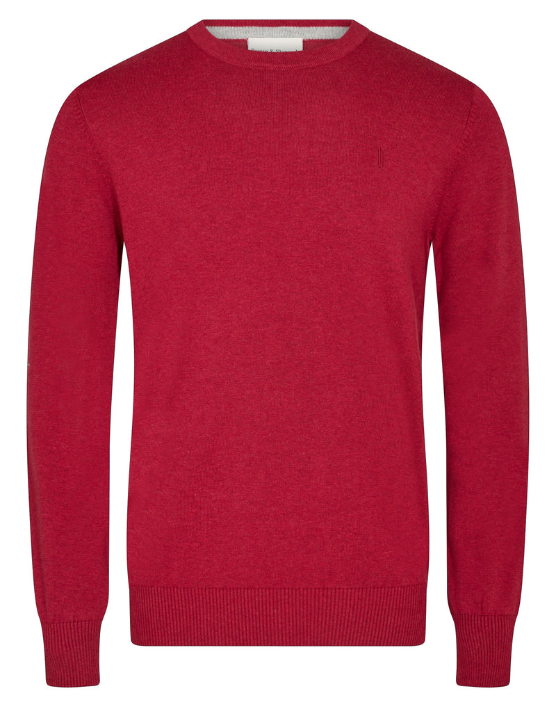 BS Jupiter Regular Fit Knitwear - Dark Red