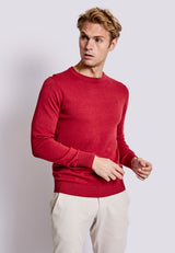 BS Jupiter Regular Fit Knitwear - Dark Red