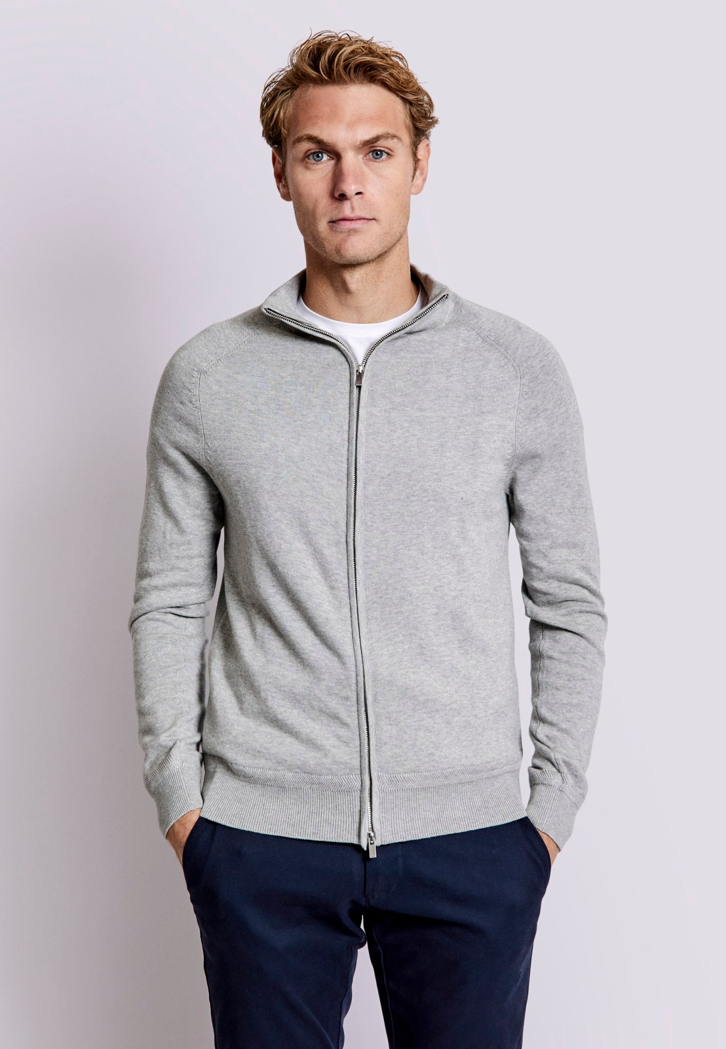 BS Ademir Regular Fit Knitwear - Light Grey