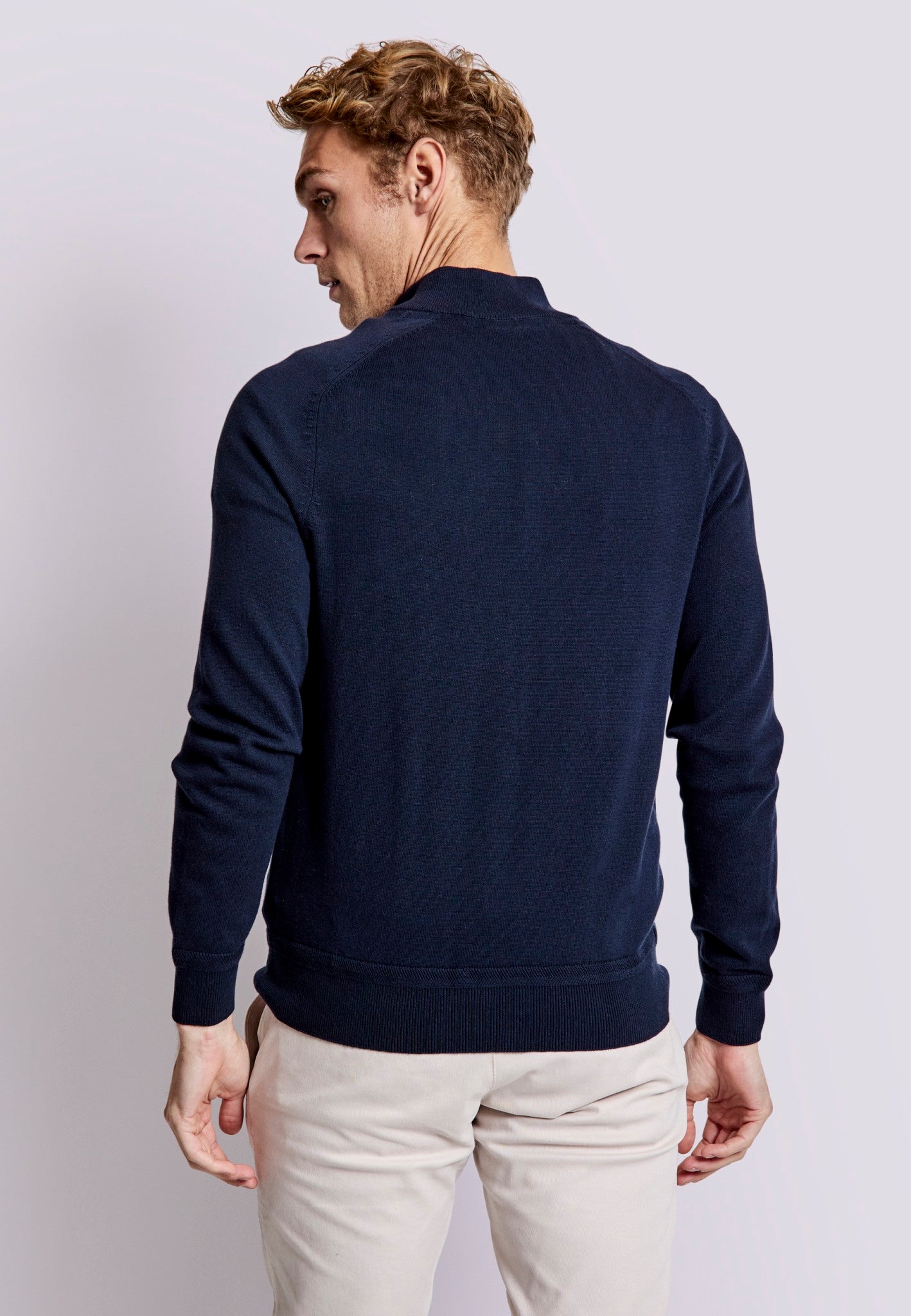 BS Ademir Regular Fit Knitwear - Navy
