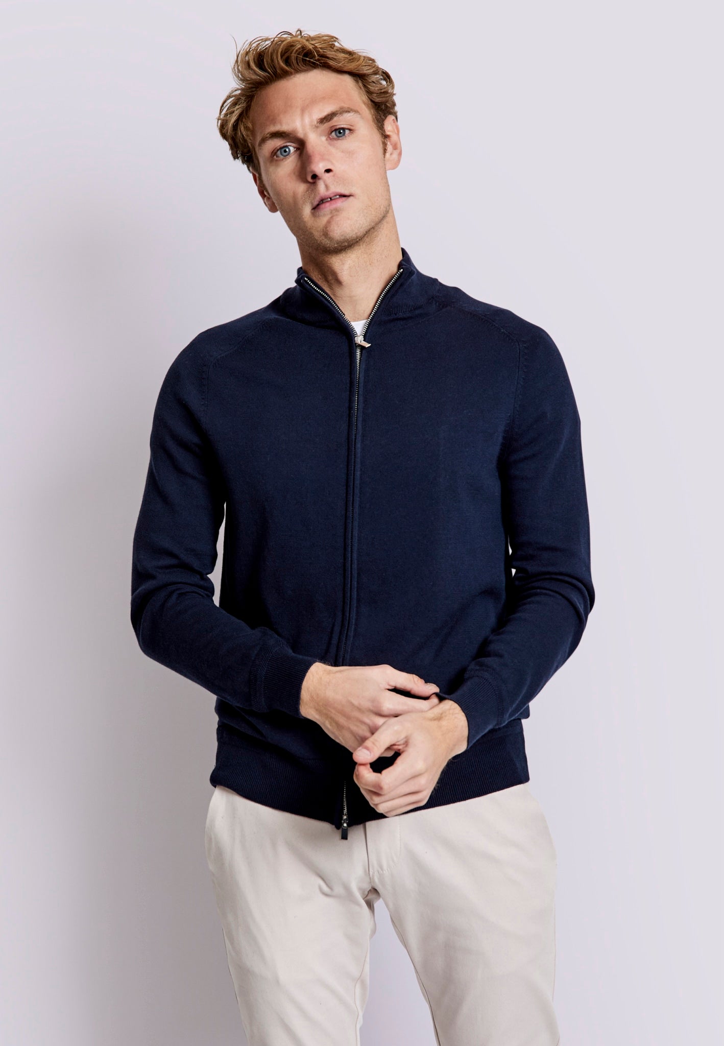 BS Ademir Regular Fit Knitwear - Navy
