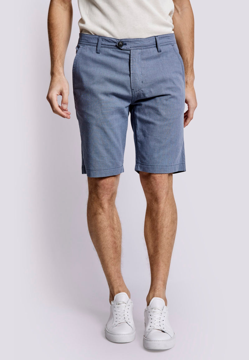 BS Manuel Slim Fit Shorts - Blue