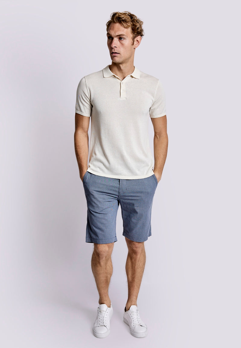 BS Manuel Slim Fit Shorts - Blue