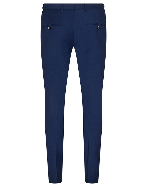 BS Arezzo Slim Fit Suit Pants - Dark Blue